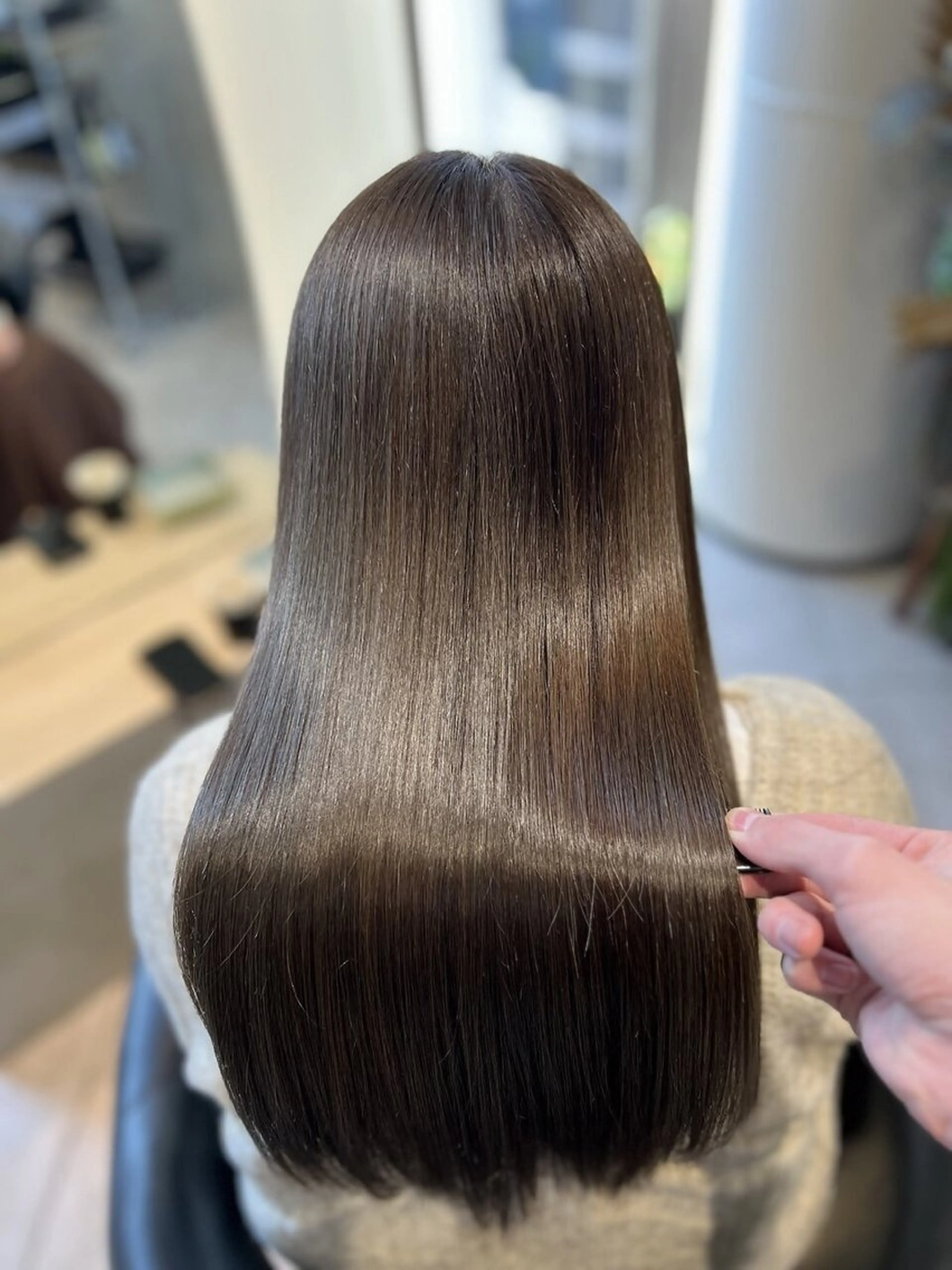 ロング パーマ 縮毛矯正 トリートメント 美髪矯正🫧艶髪特化 🫧関口太郎のヘアスタイル