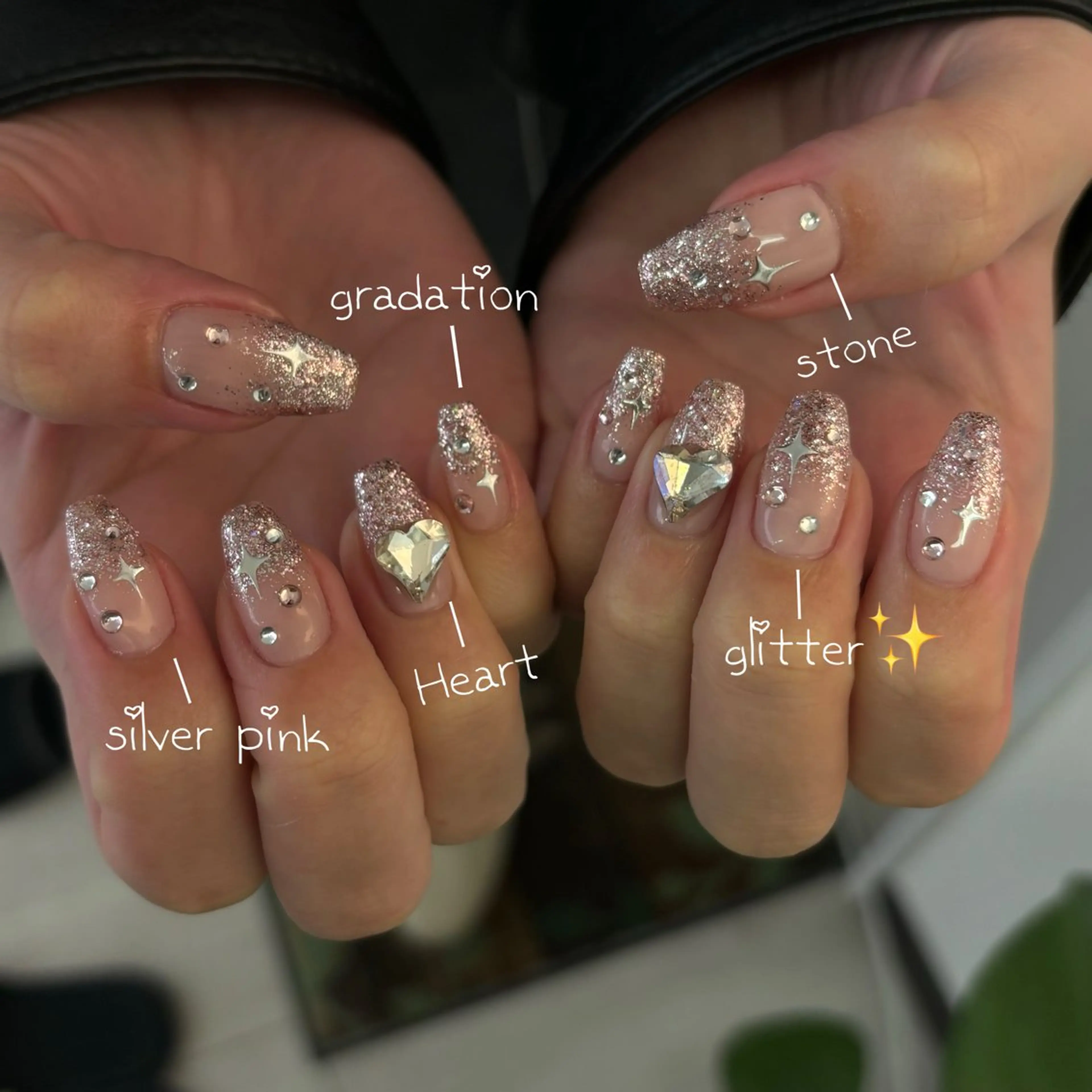 ミディアム kaonail所属・kao nail [YUI]のネイルデザイン