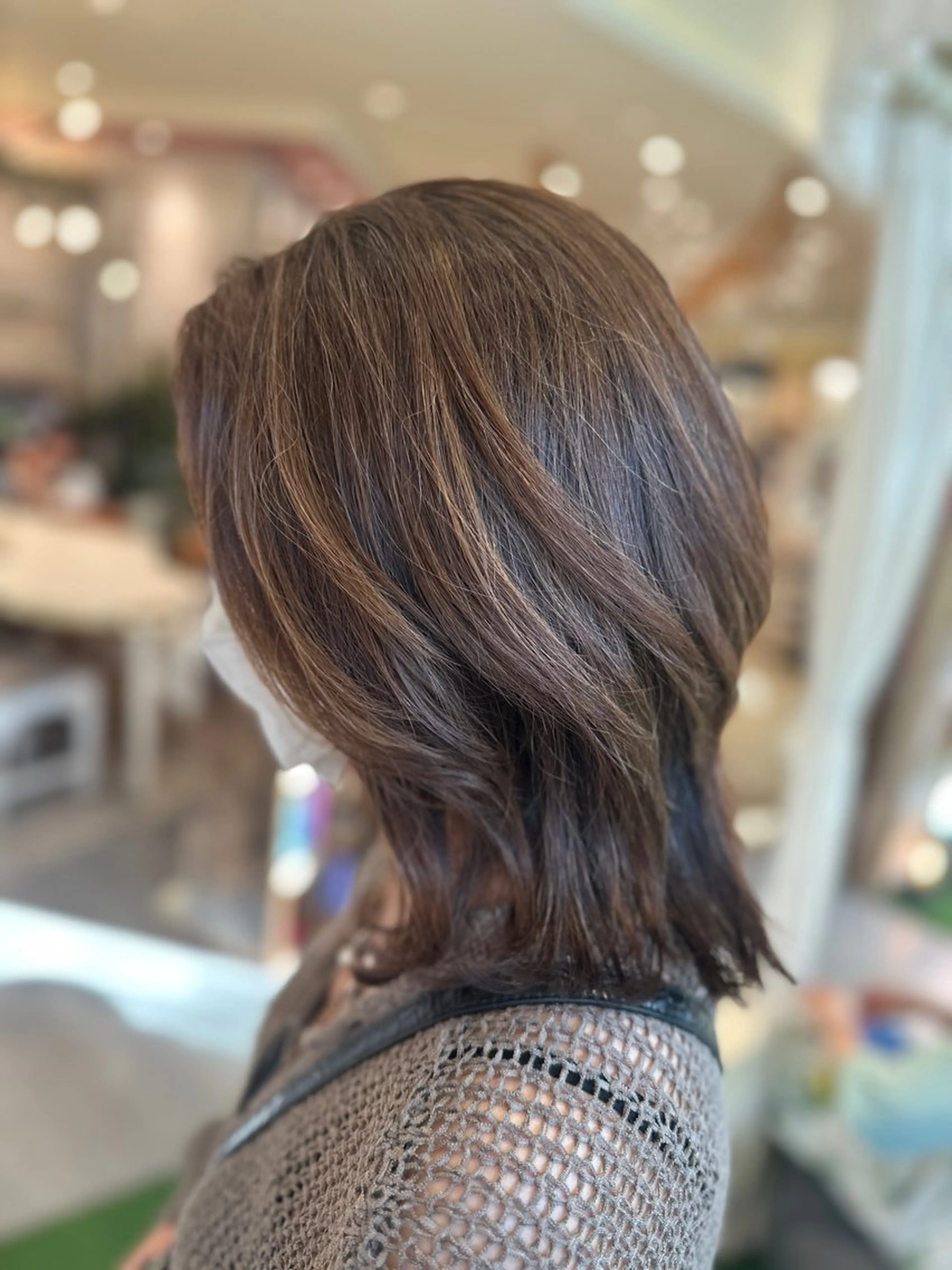 セミロング ハイライト 似合わせカット カット ヘアカラー トリートメント 韓国風レイヤーカット 🇰🇷❕モカのヘアスタイル