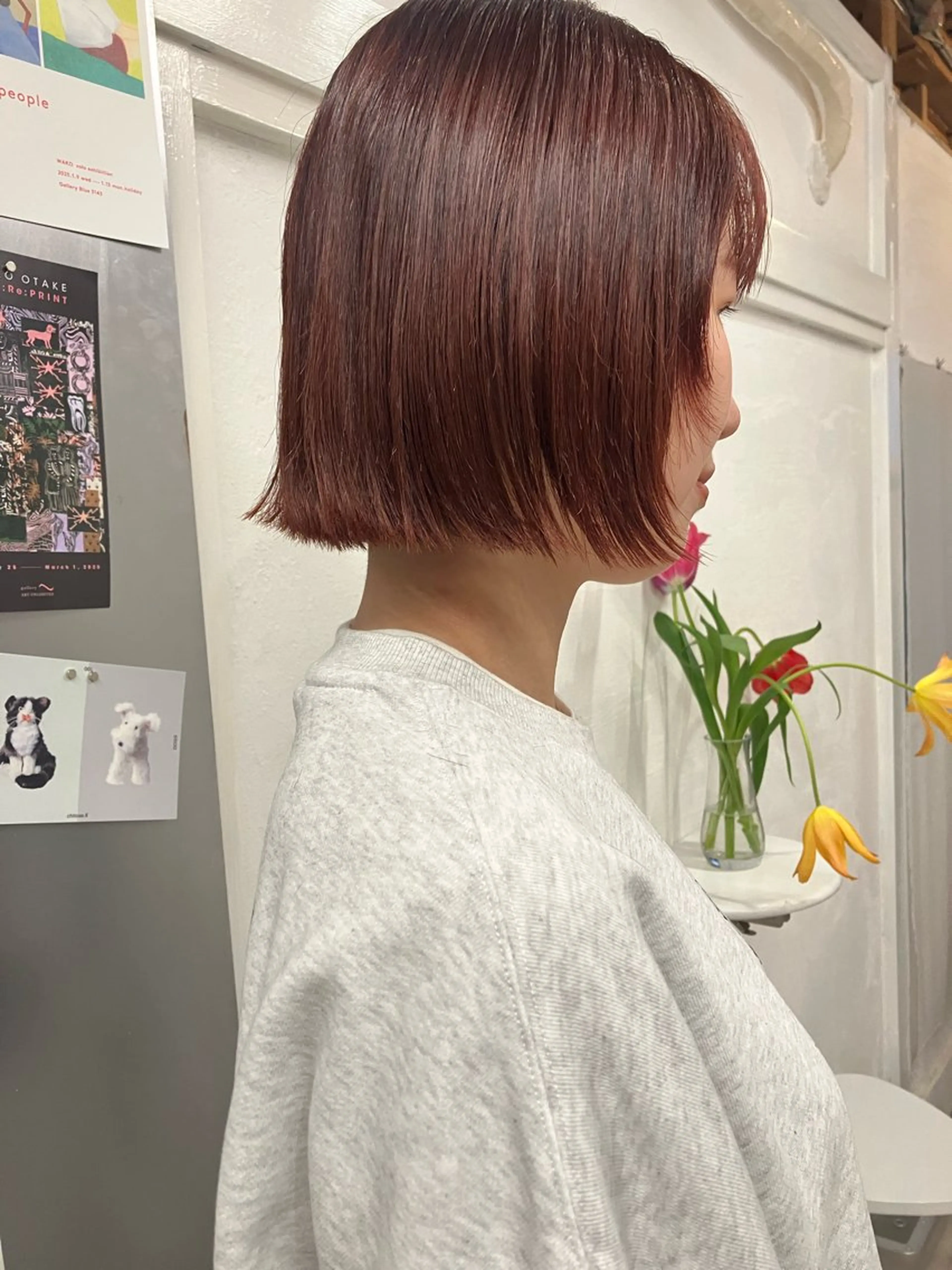 ショート 似合わせカットカラー 👩MINAのヘアスタイル