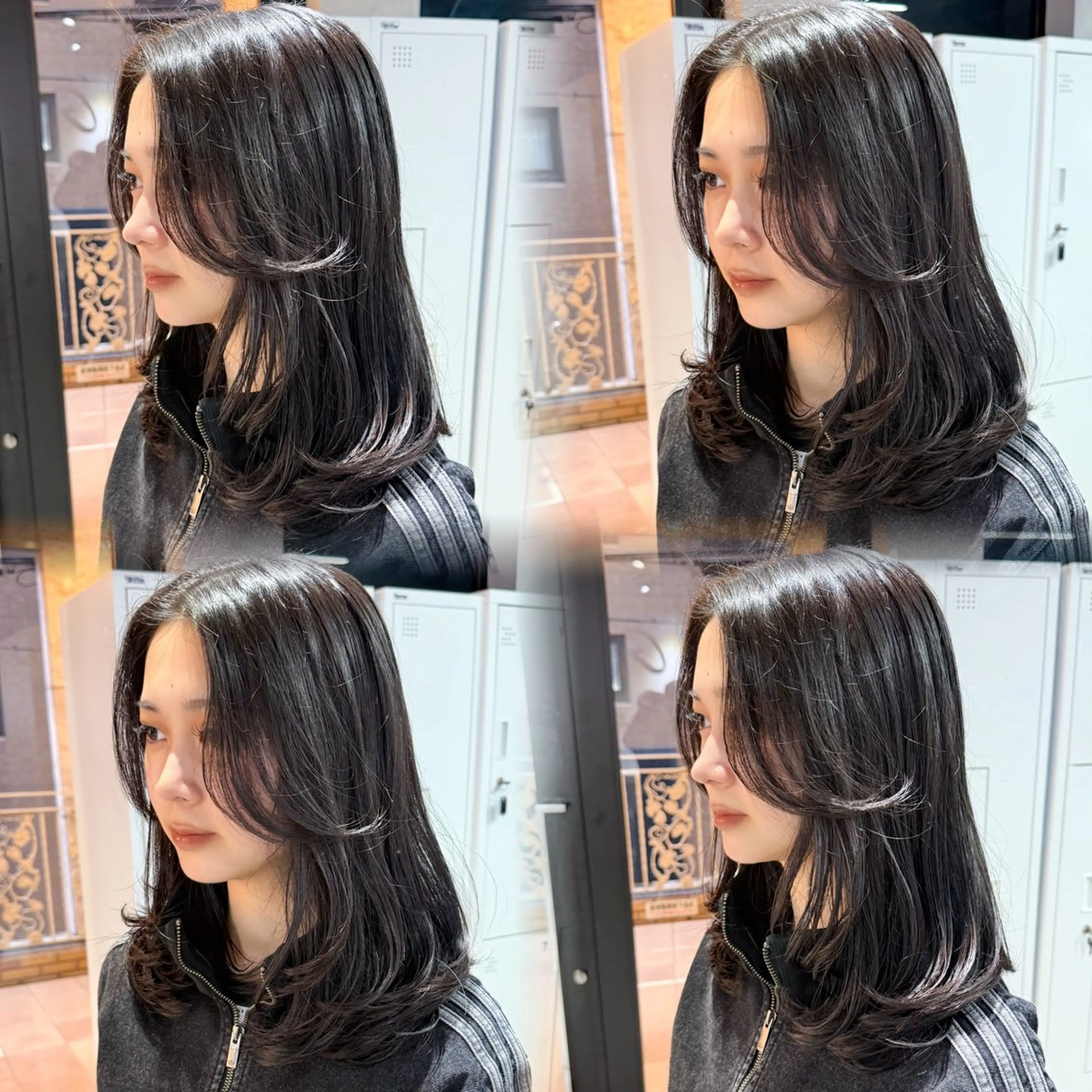 【🏁海外風レイヤー🏁】レイヤーカット➕高保湿トリートメント 心斎橋レイヤー/海外レイヤー/ミディアムレイヤーの写真