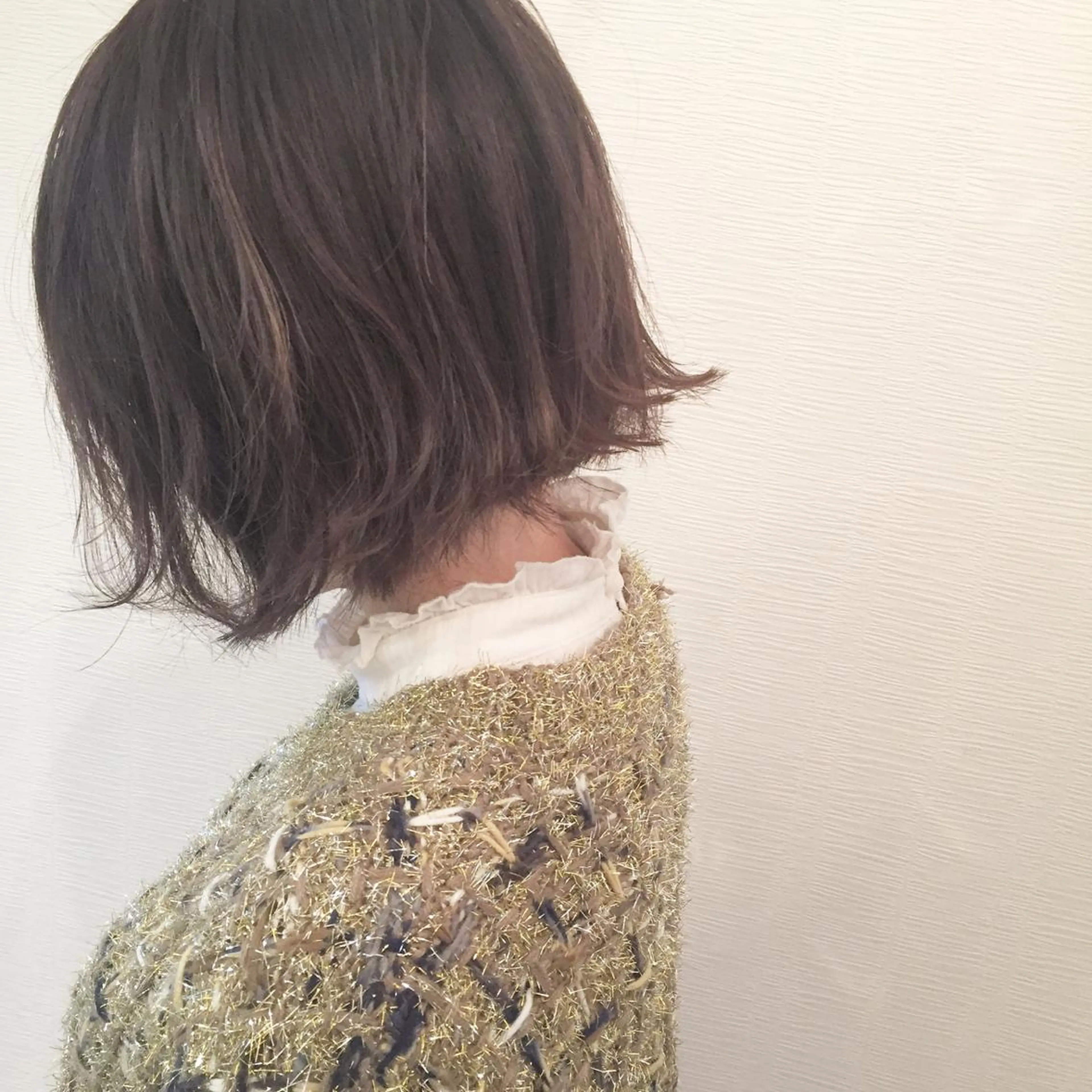 ミディアム カラー ブリーチ ブラウンカラー 透明感カラー グラデーションカラー ハイライトカラー カット ヘアカラー トリートメント toiro by lien hair atelier所属・池田 真由美のヘアスタイル