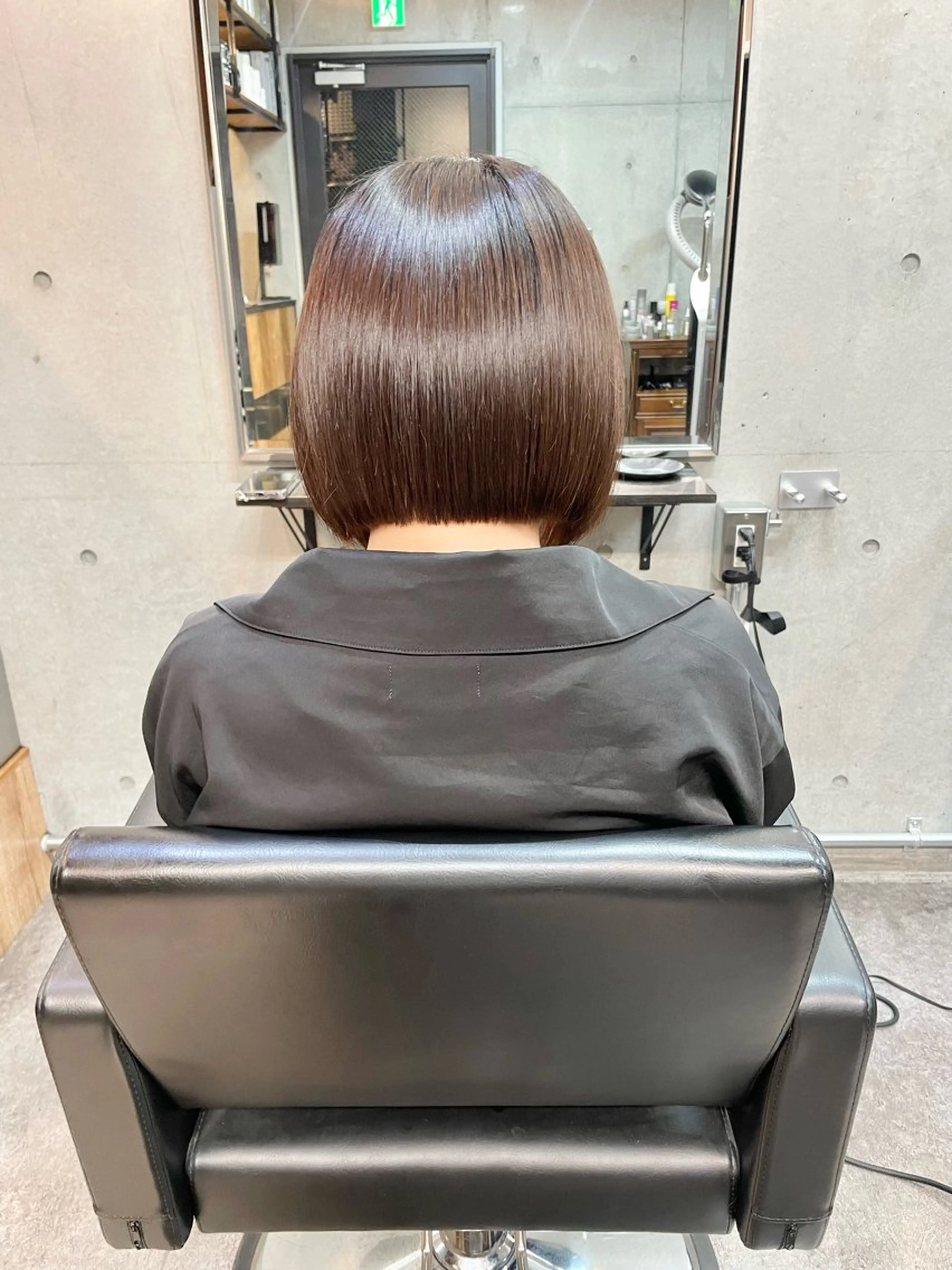 ショート パーマ 縮毛矯正 カット 縮毛矯正 トリートメント ショートボブ縮毛矯正 髪質改善のプロ山道潤のヘアスタイル