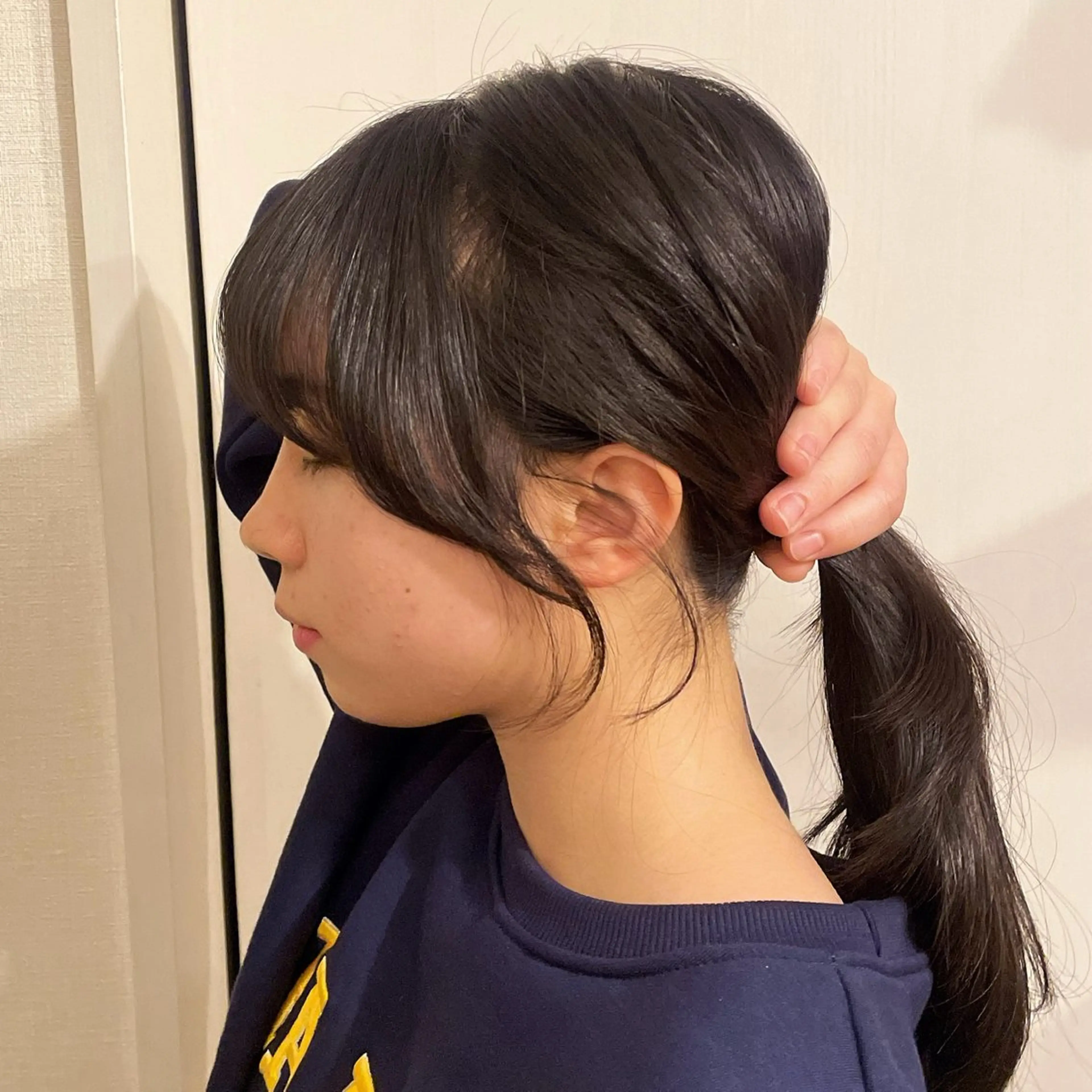 三富 陽菜のヘアスタイル