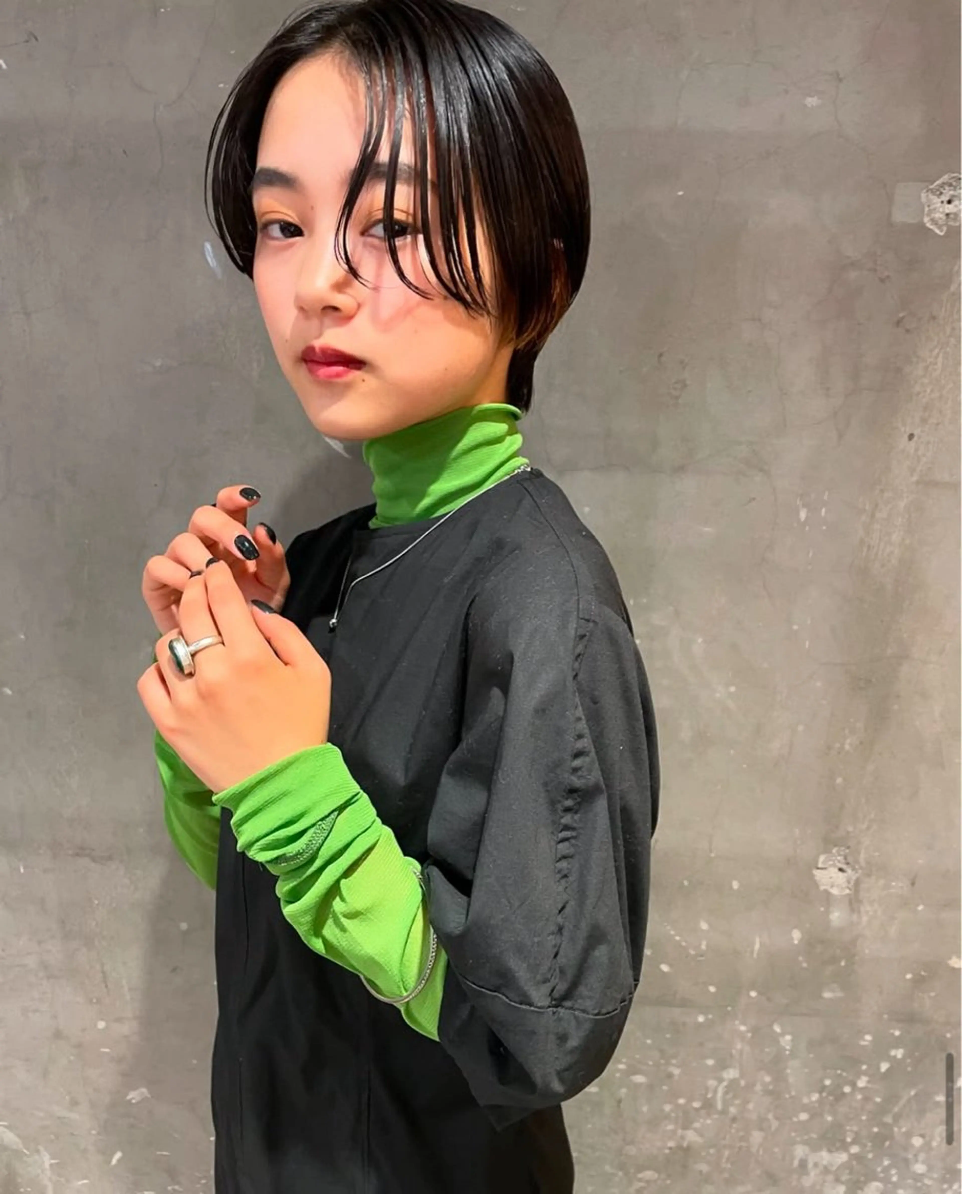 ショート 菊地 万佐久のヘアスタイル