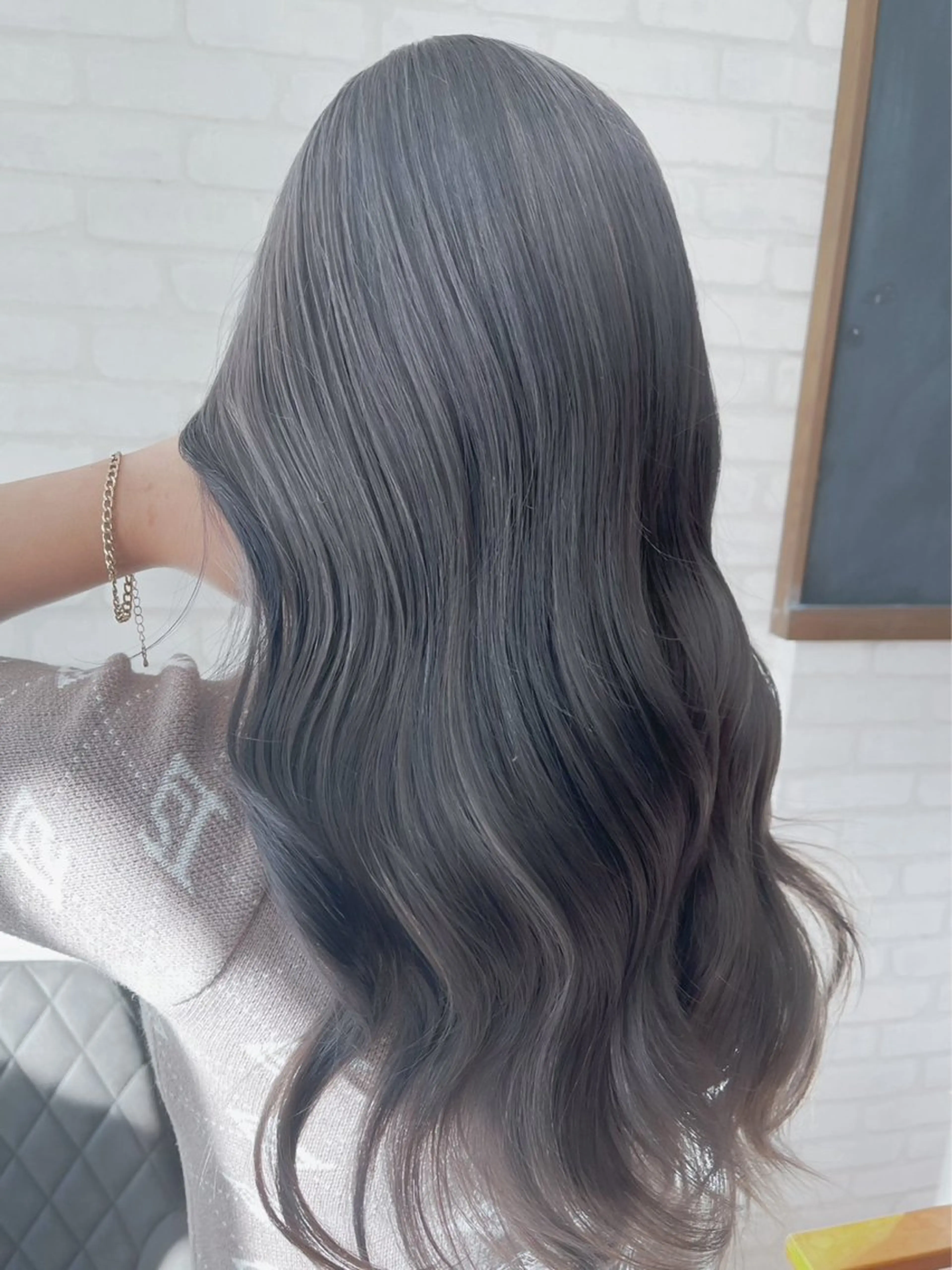 カラー ヘアカラー トリートメント ココルアナ所属・ゆう/大阪豊中/海外 カラー/艶カラーのヘアスタイル