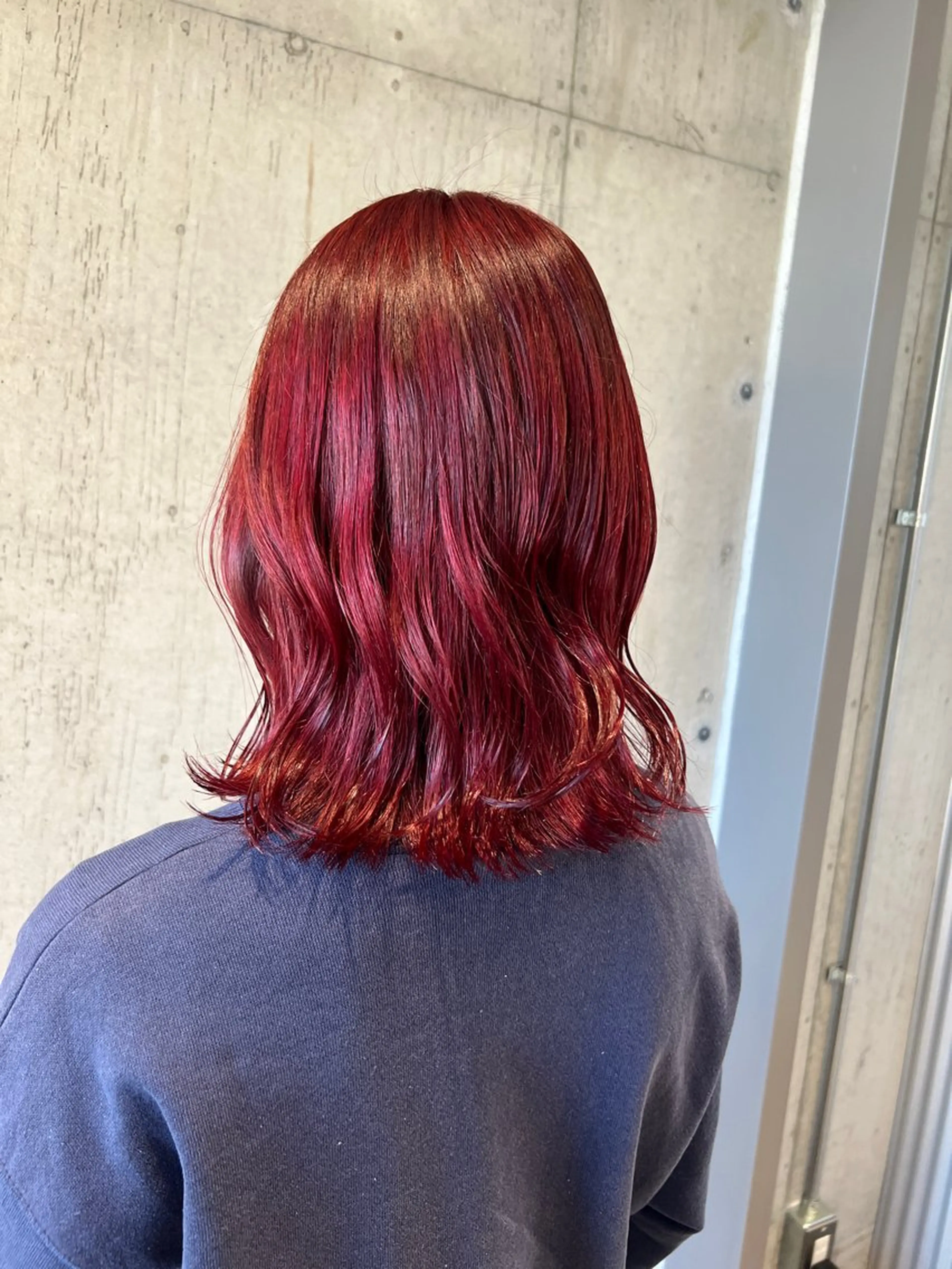 カラー 透明感/血色カラー/ 似合せレイヤー/ゆいのヘアスタイル