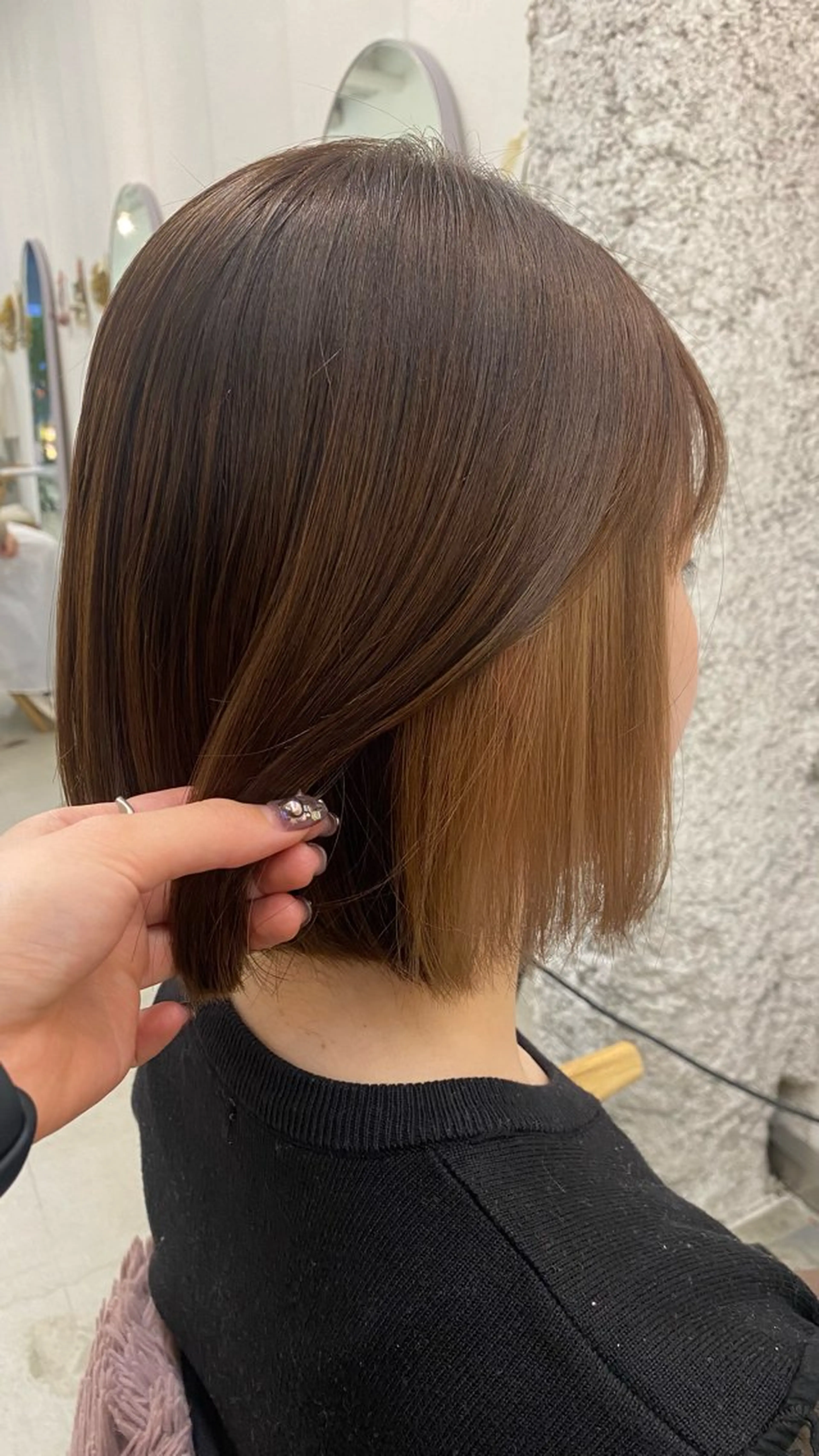 ショート カット ヘアカラー トリートメント 🌻花屋併設🌻濱 幸帆のヘアスタイル