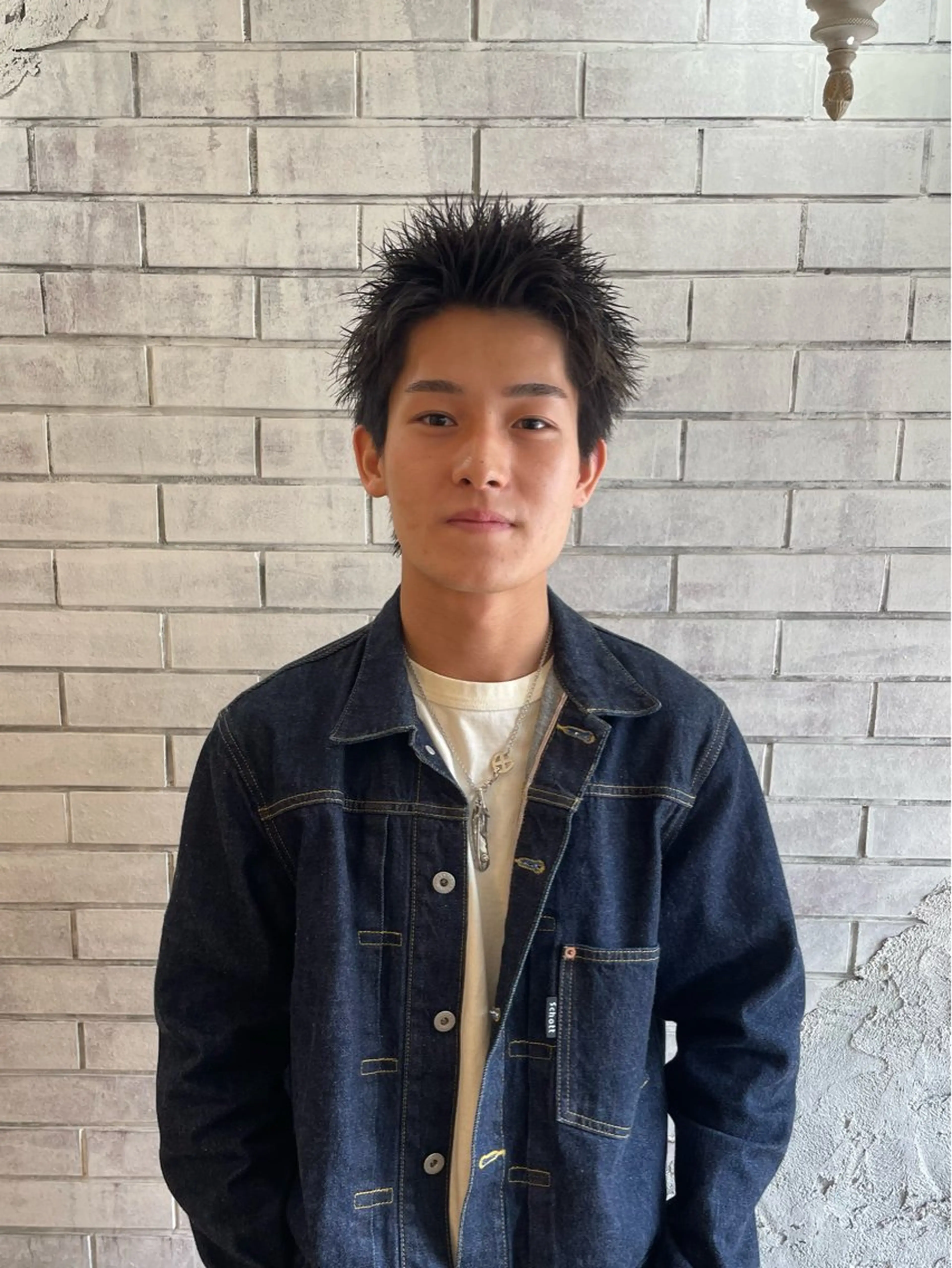 ショート パーマ メンズ メンズパーマ スパイキーショート ショートヘア スパイキーショート メンズカット/千葉駅のヘアスタイル