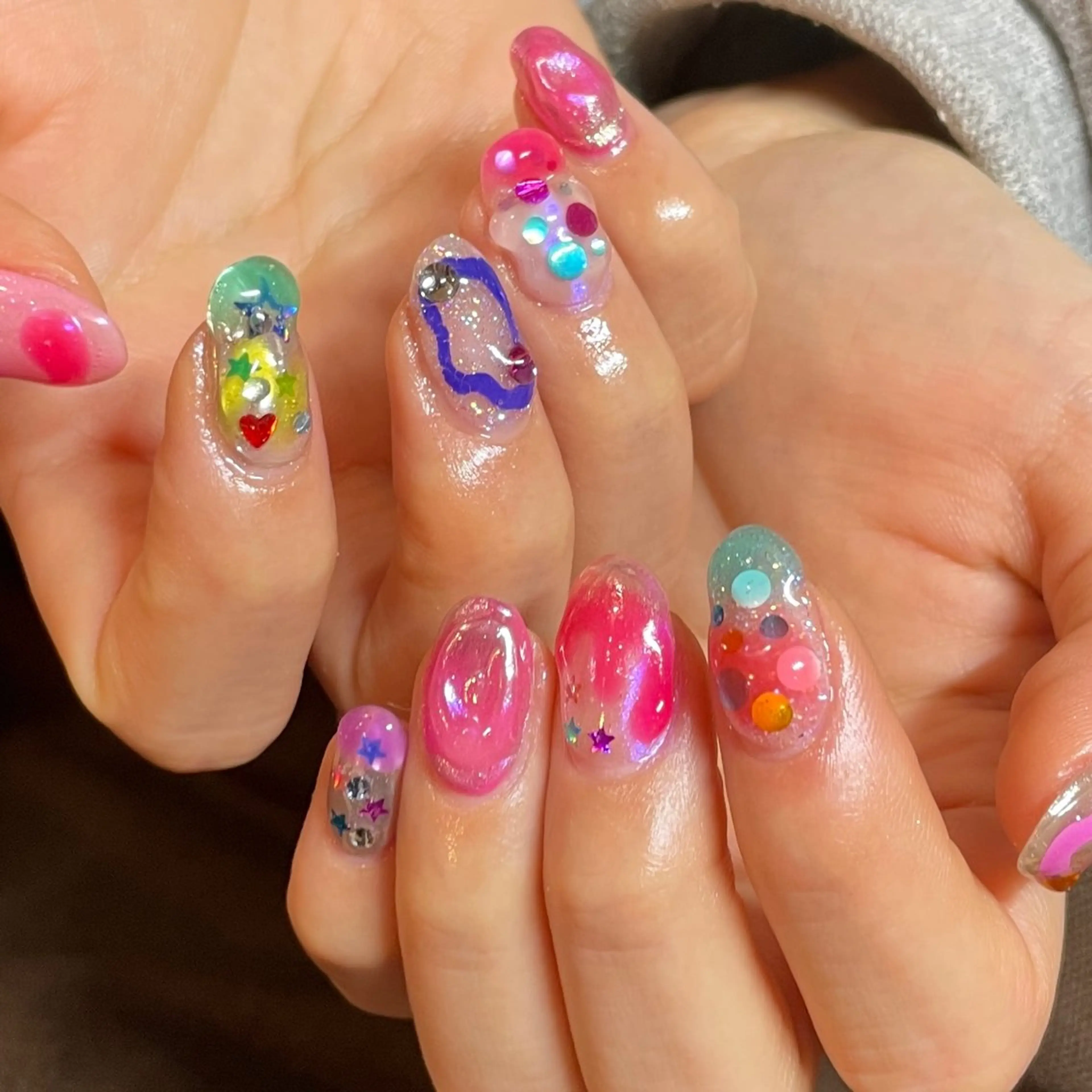 ネイル ハンドネイル 文 /個性派ネイルのネイルデザイン