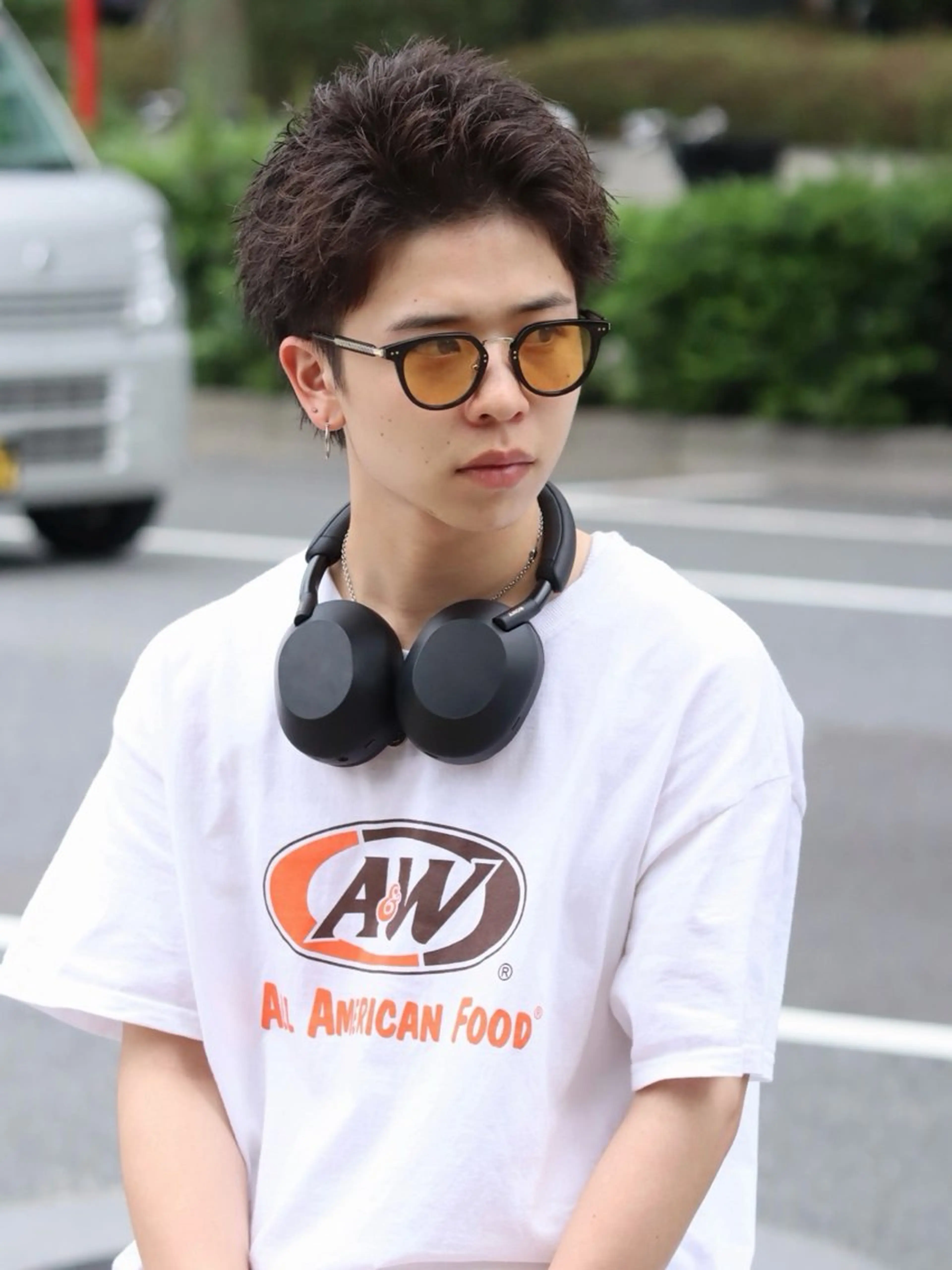 ショート パーマ メンズ カット パーマ トリートメント ヘアセット サロンズ内B区画所属・新宿メンズ専門 メンズパーマ特化のヘアスタイル