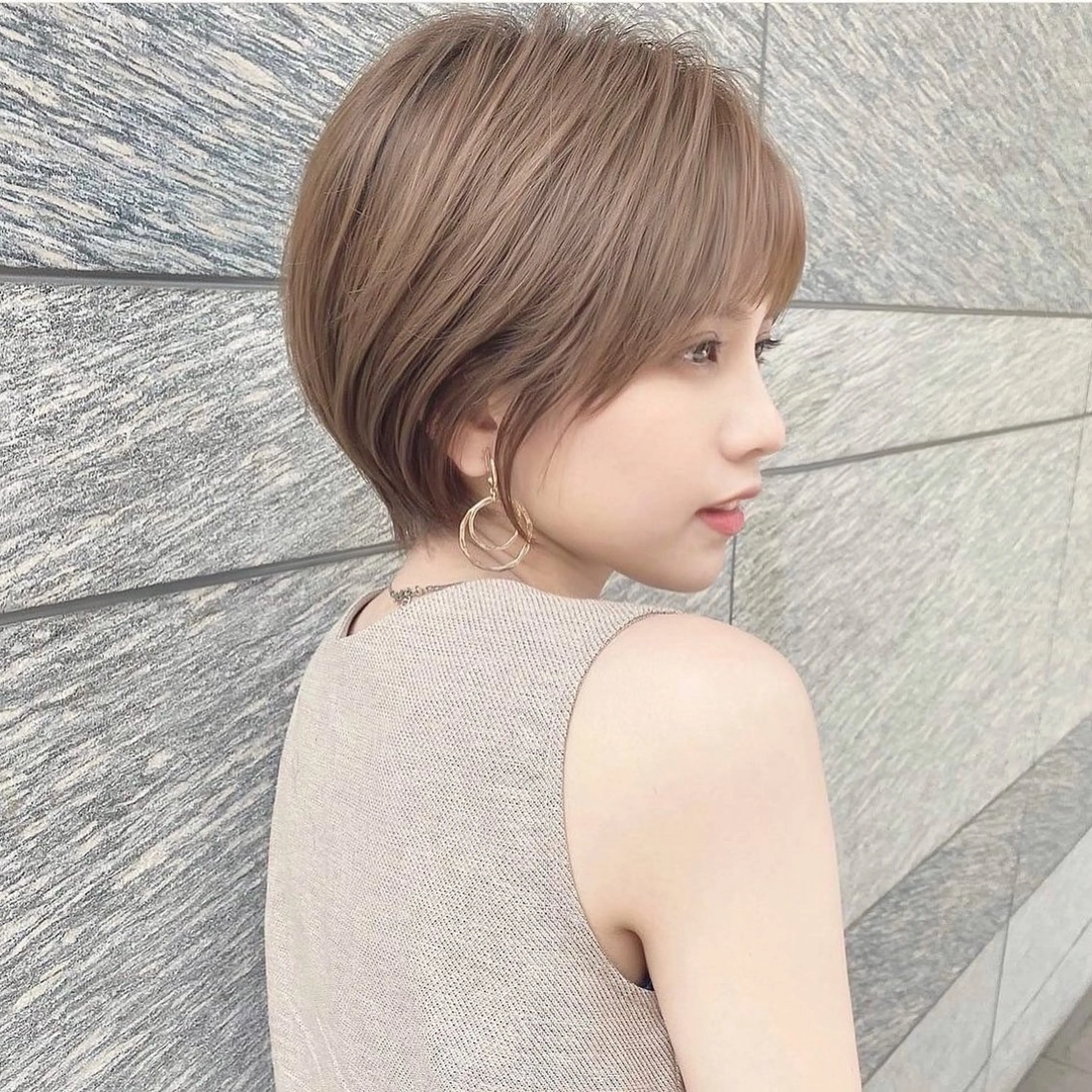 ショート 似合わせレイヤー 髪質改善/柴木琴愛のヘアスタイル