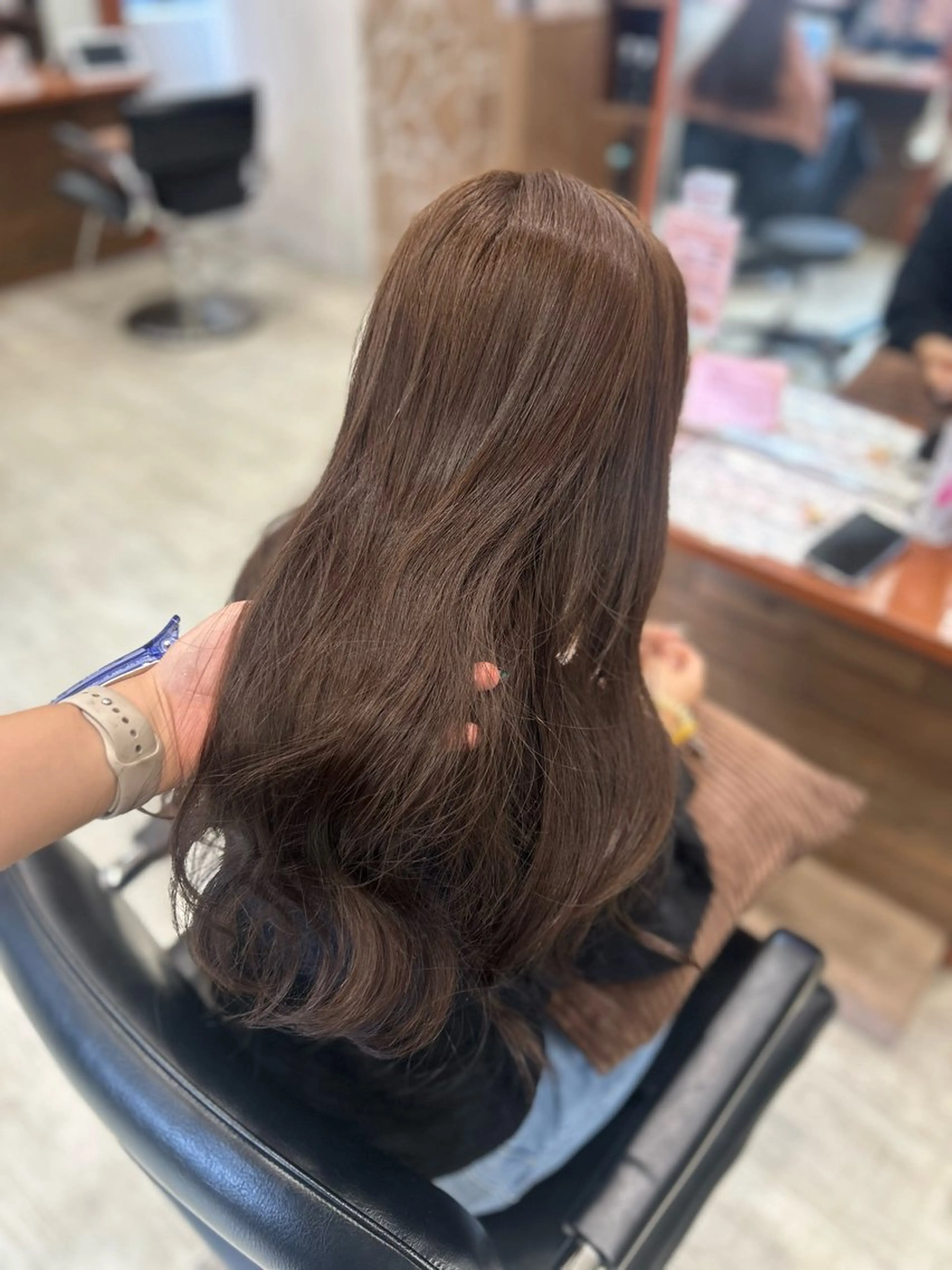 カラー ブラウンカラー ヘアカラー CIEL 難波店所属・🎀透明感/レイヤ ー/Kotona🎀のヘアスタイル