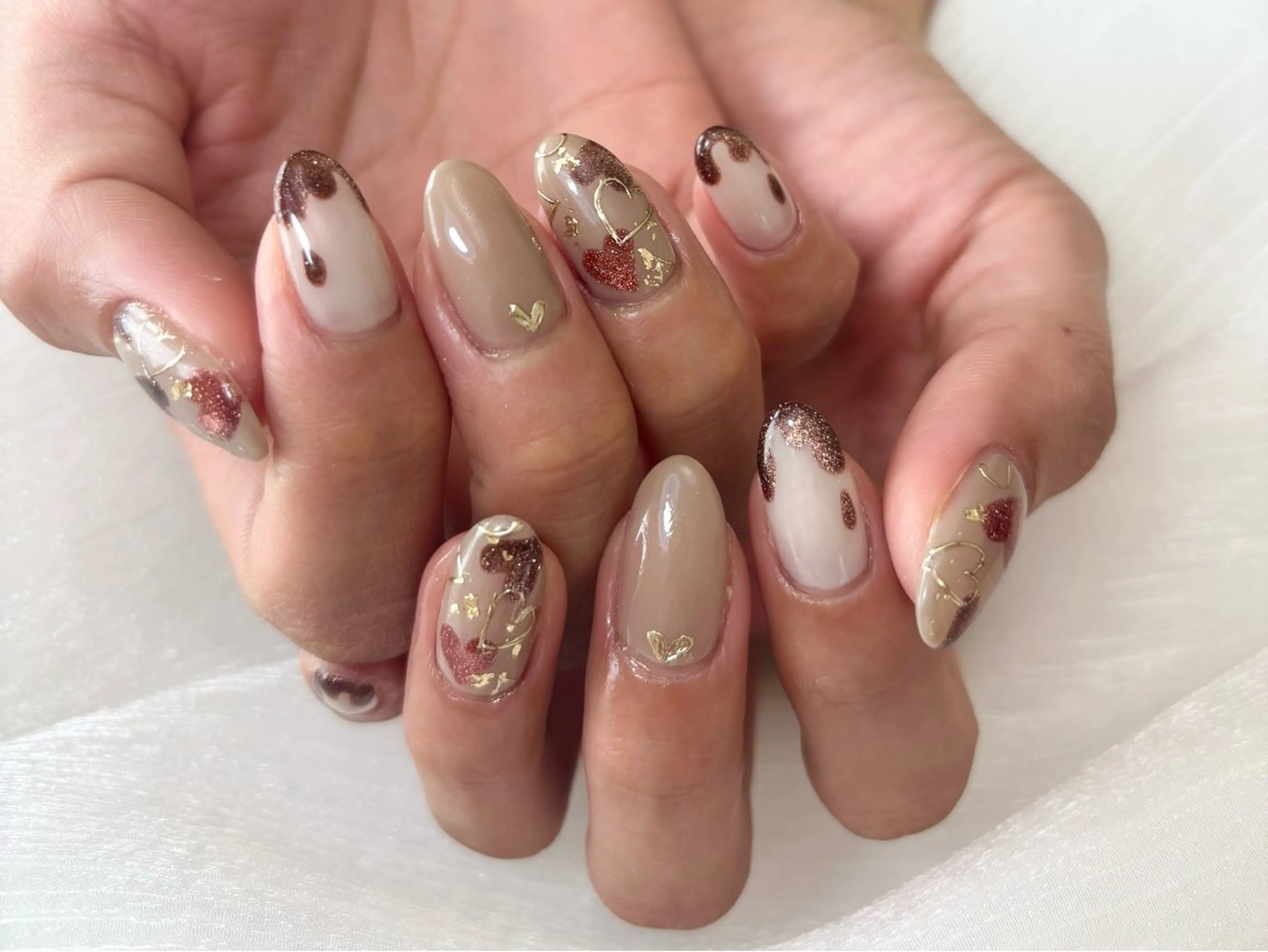 ネイル ハンドネイル yurina ☆のネイルデザイン