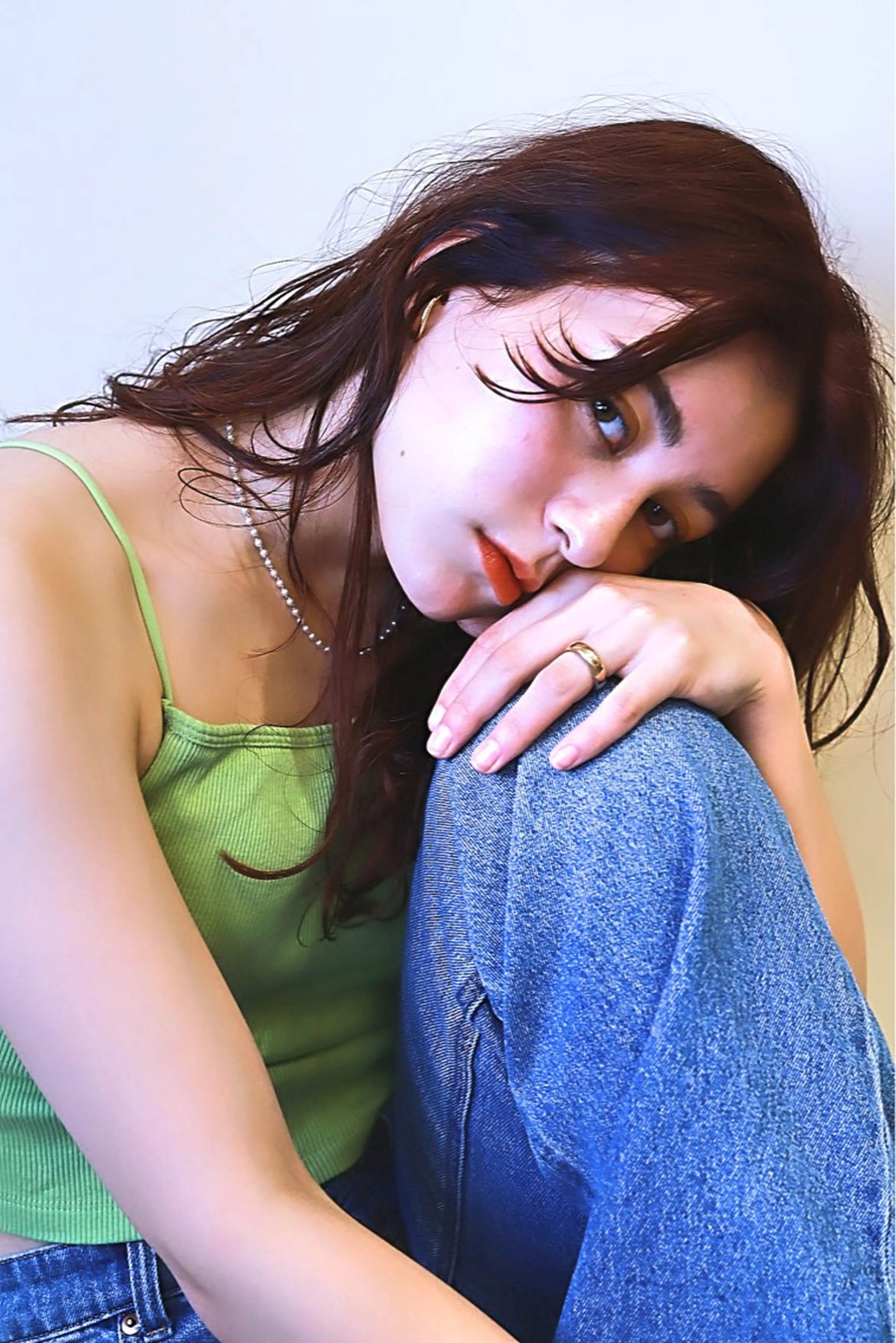 セミロング カラー カット ヘアカラー トリートメント LOOP hair eye lash所属・LOOP hairのヘアスタイル