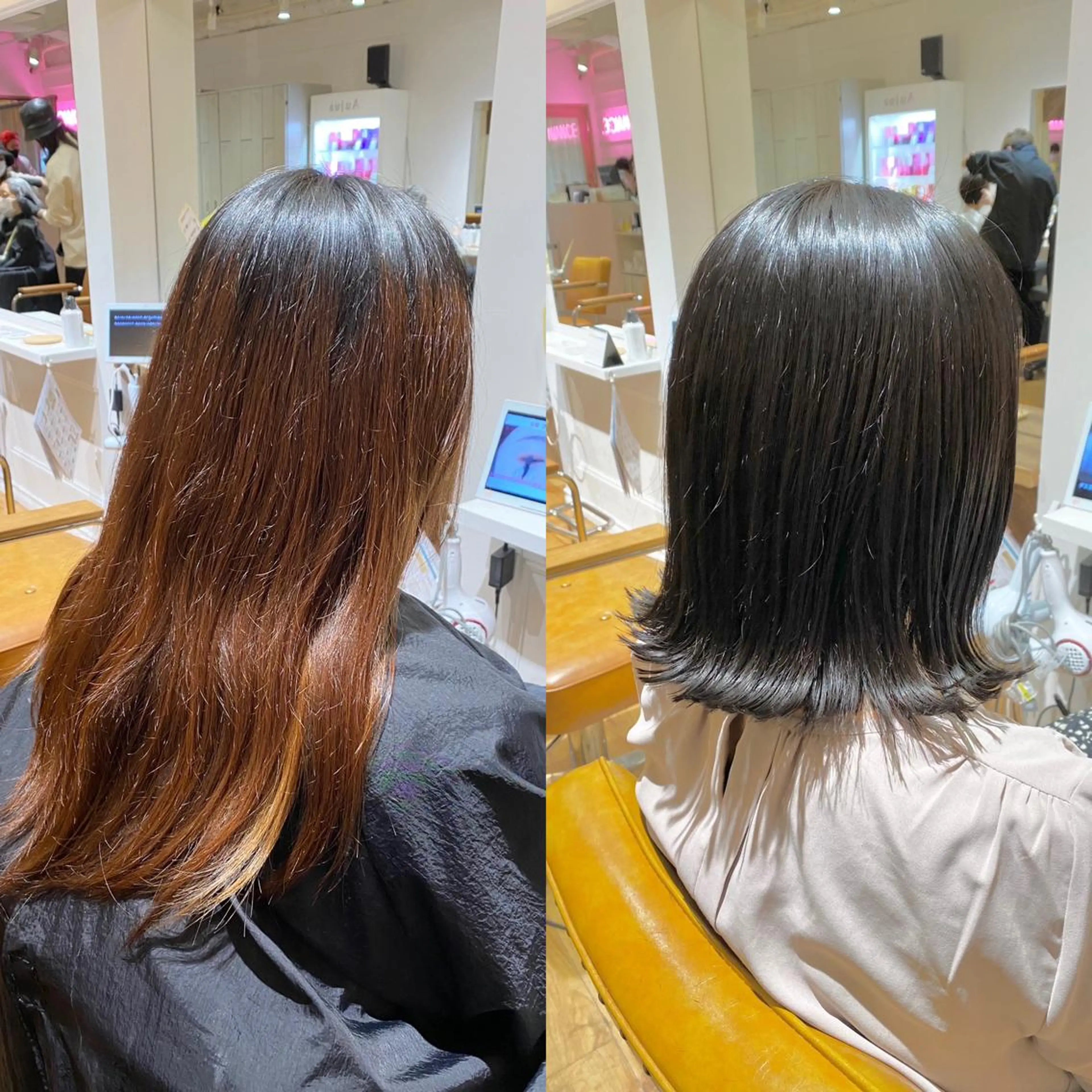 ショート アッシュ ヘアカラー トリートメント 【暗め透明感カラー】 【インナー】小島良太のヘアスタイル