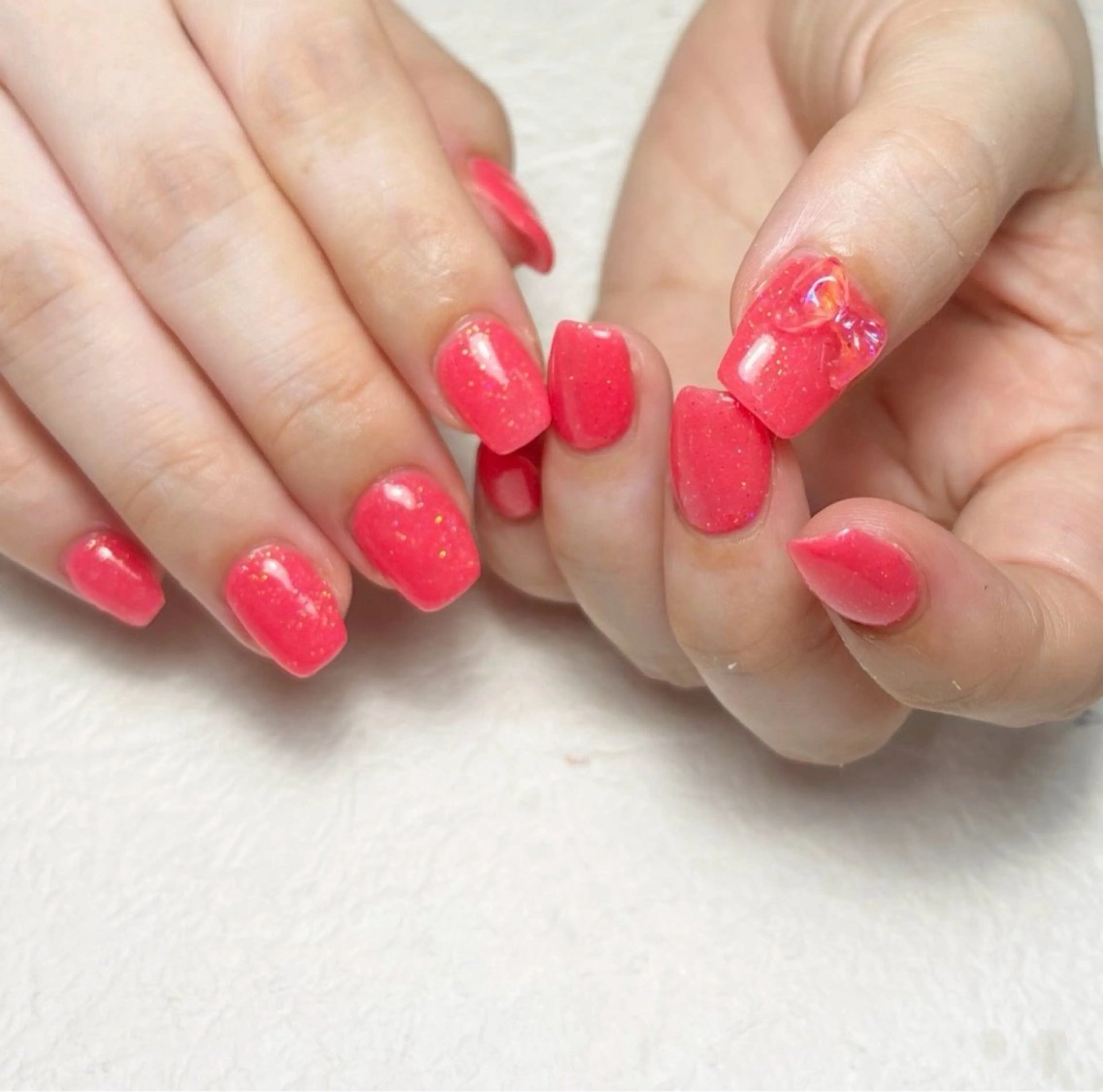 ネイル ワンカラーネイル ハンドネイル m. akiのネイルデザイン