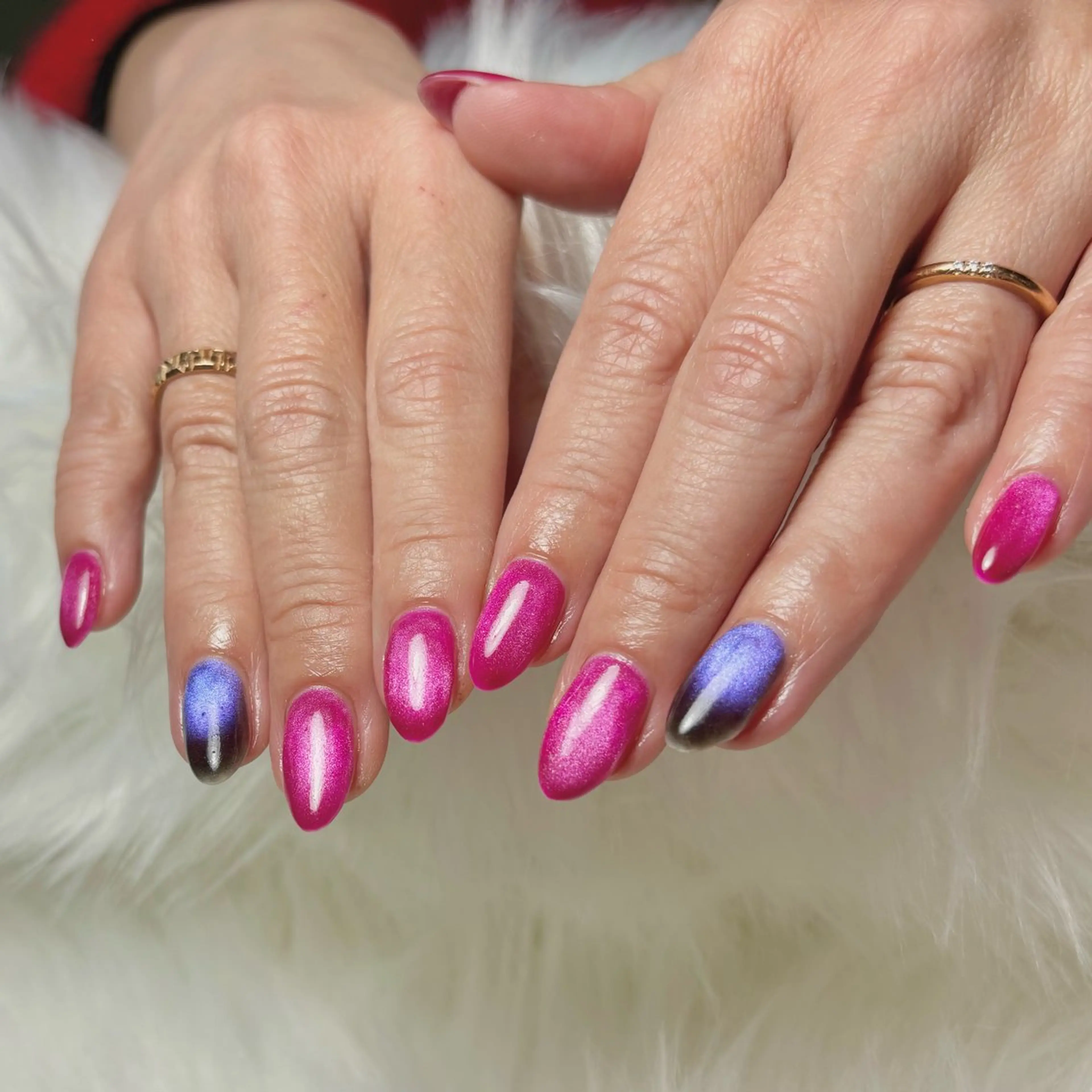 ネイル マグネットネイル ハンドネイル NAILSALON 【CHOUCHOU】のネイルデザイン