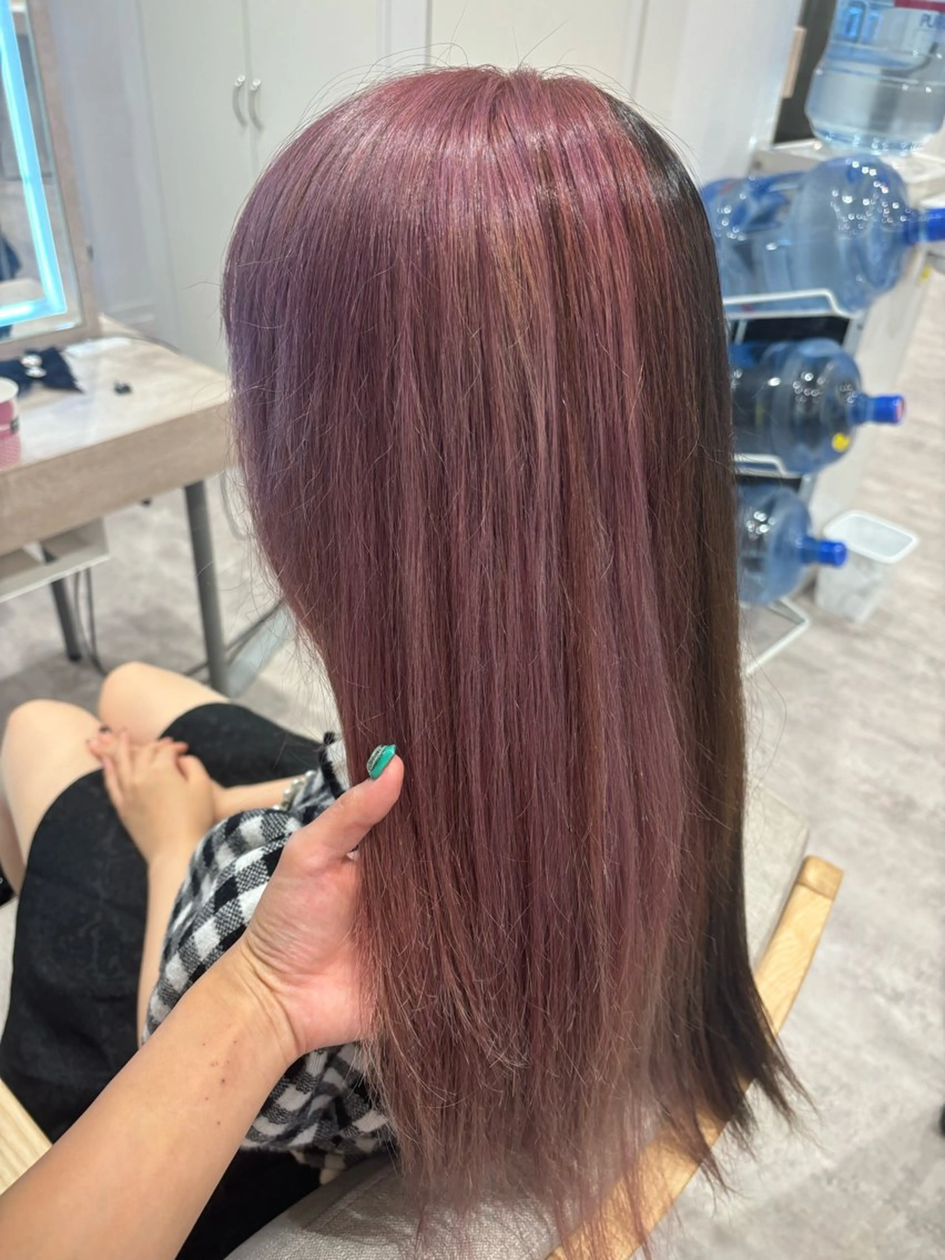 セミロング カラー 🫶みゅう🫶 カットモデル募集中のヘアスタイル