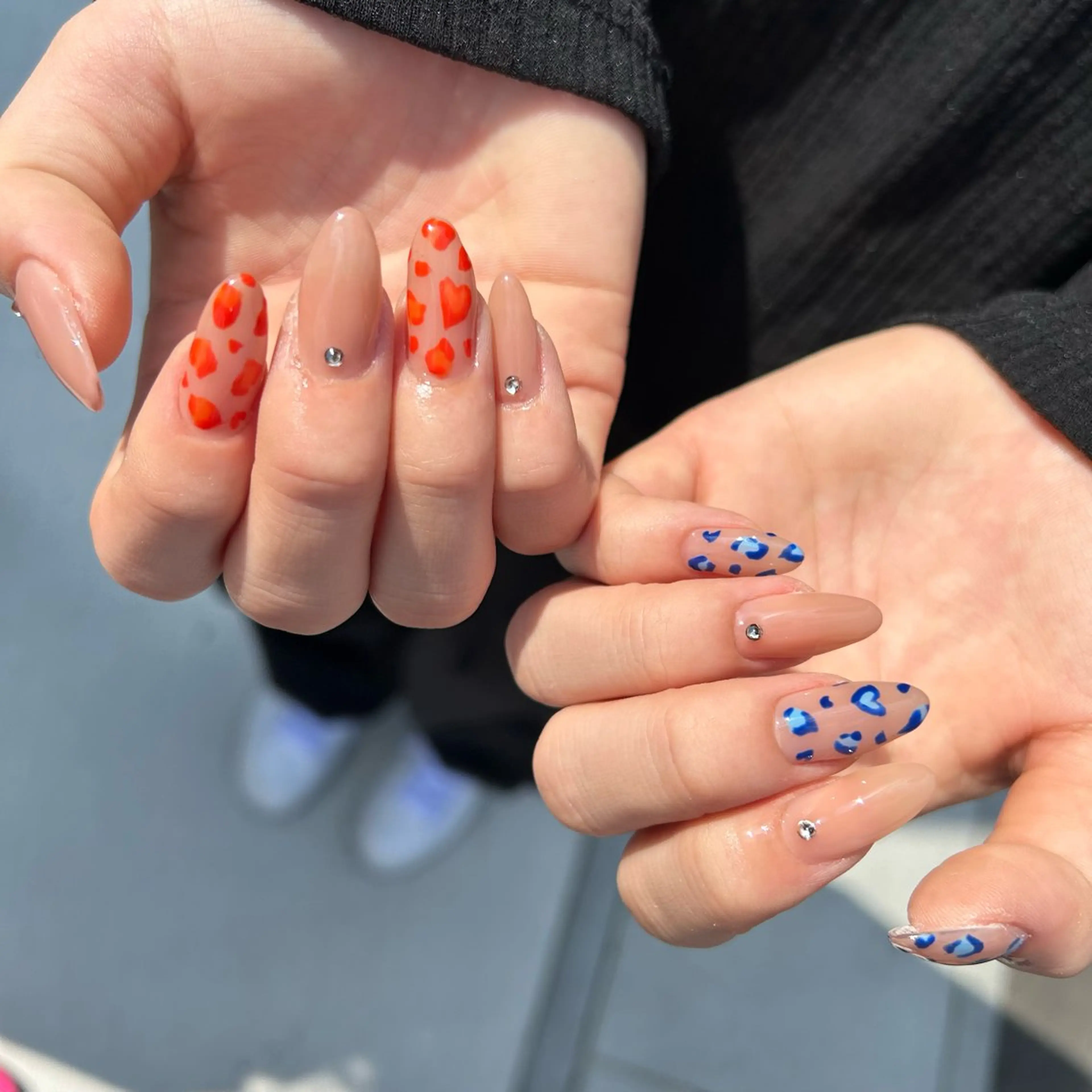 ネイル アニマル柄 自宅ネイルサロン Rizz Nail✨のネイルデザイン