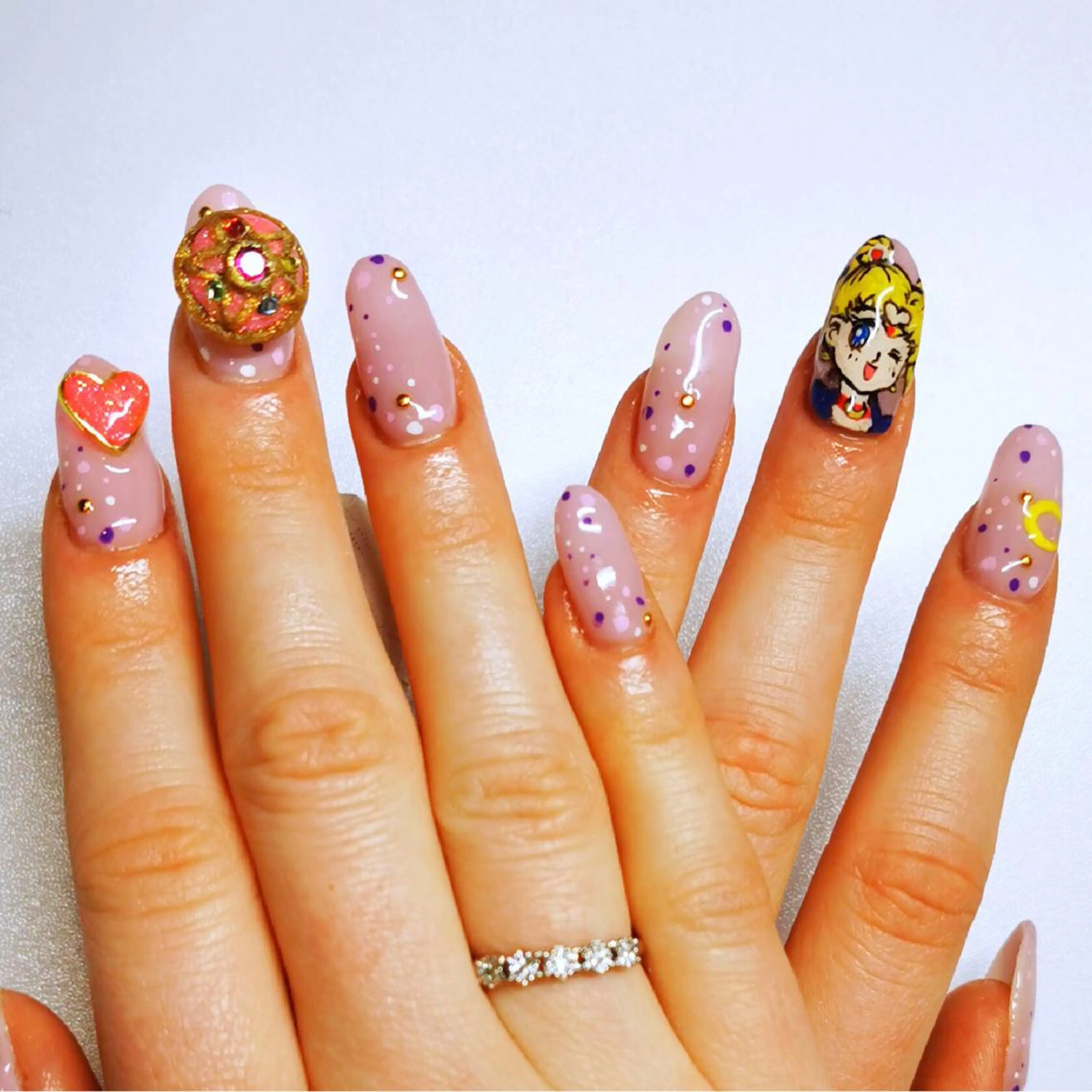 ネイル アートネイル ジェルネイル パラジェル ル ンのネイルデザイン