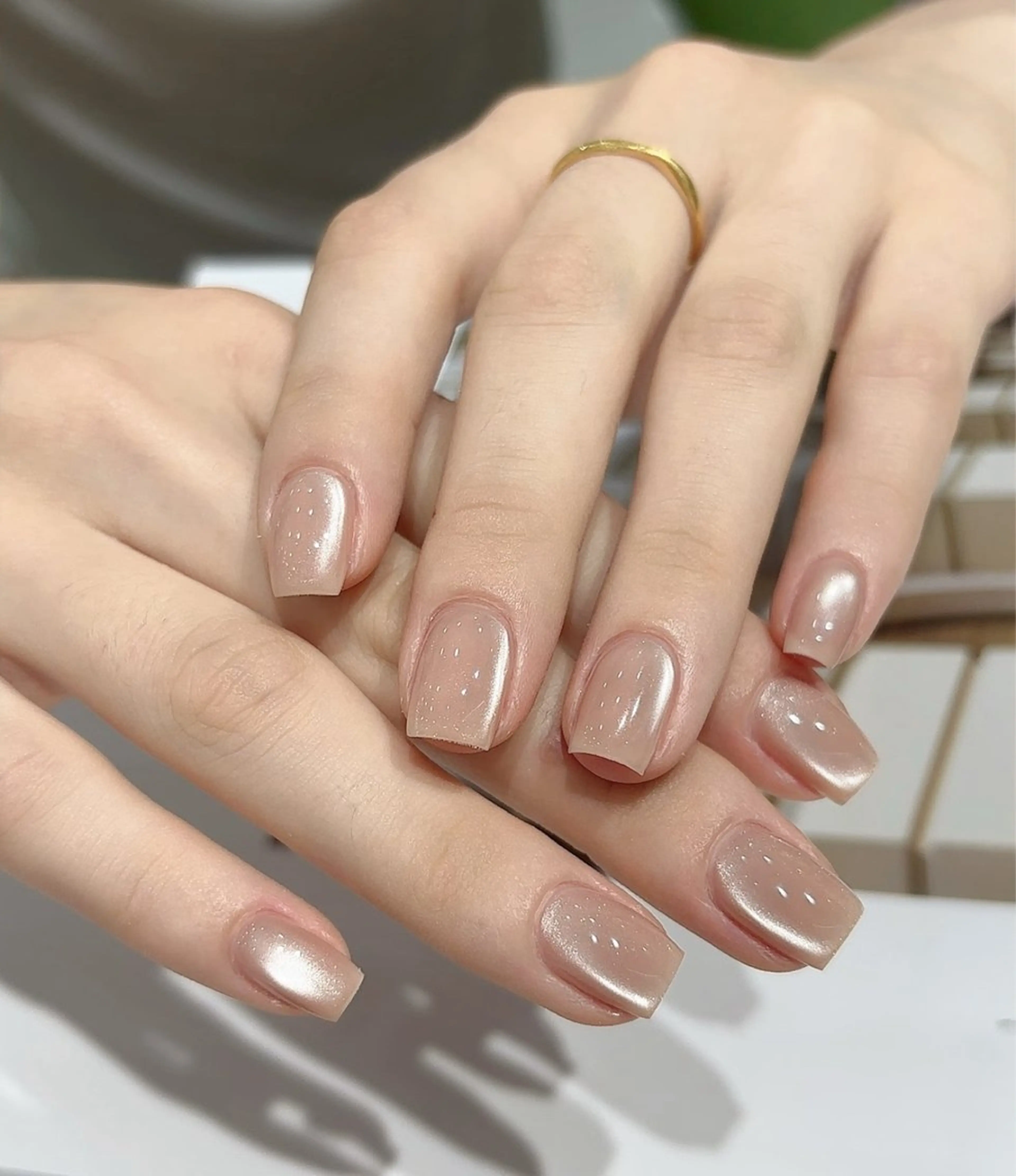 🩵自爪🩵マグネットワンカラーの写真