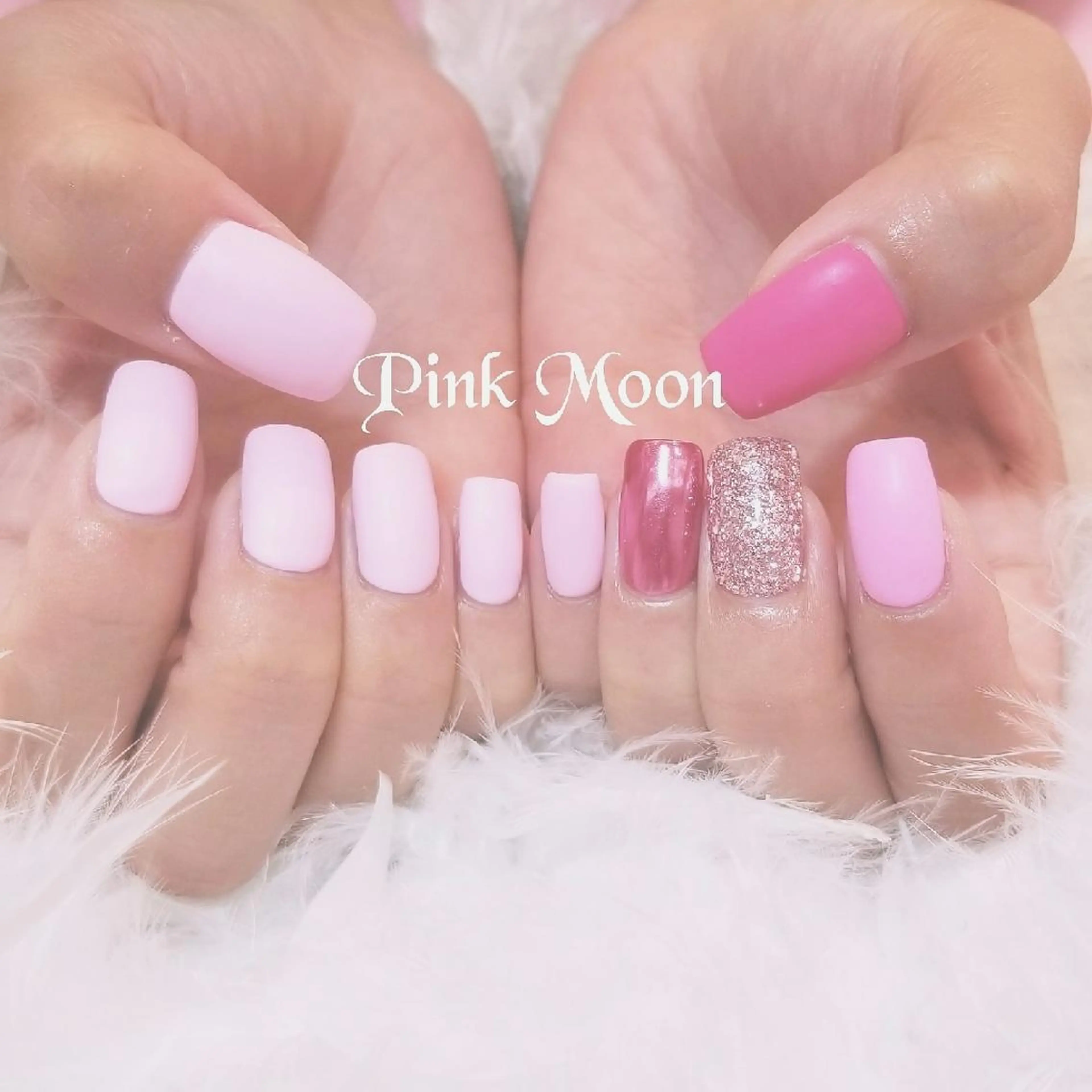 ネイル その他(ネイル) PinkMoon Nozomiのネイルデザイン