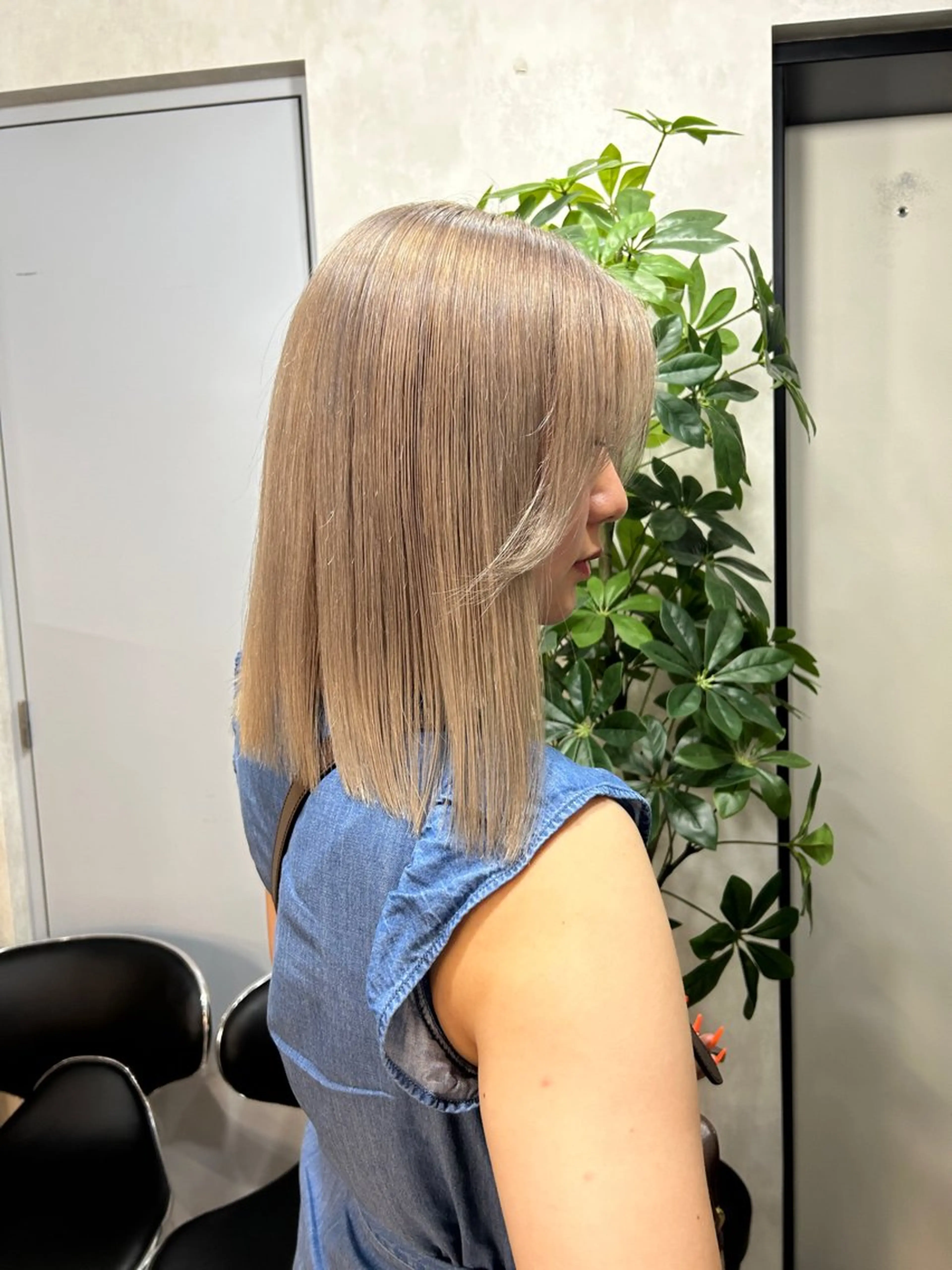 🌈ダブルカラー🌈ケアブリーチ+カット+クイックトリートメントの写真