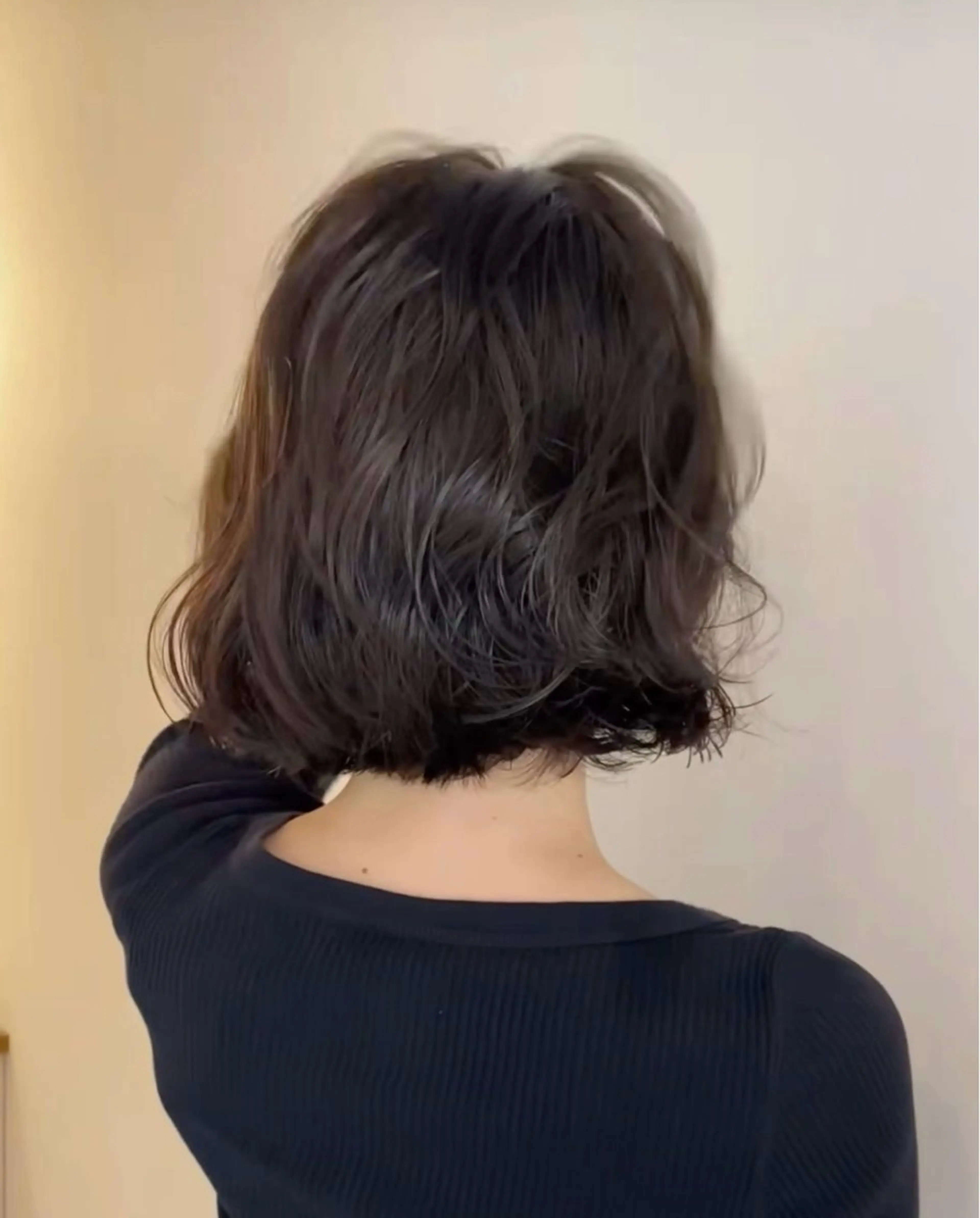 パーマ パーマ 菰口 美優のヘアスタイル