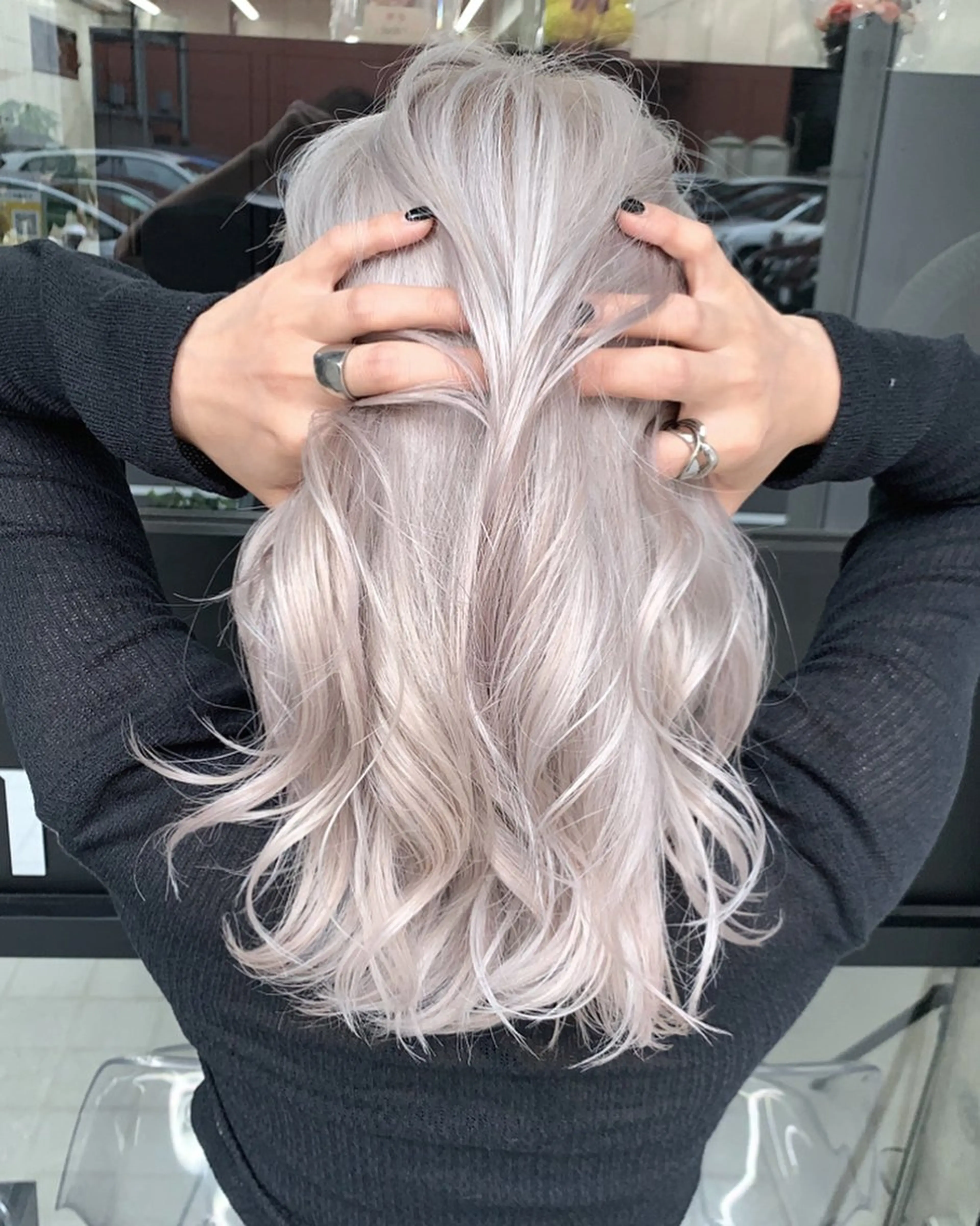 ロング LINOET 名古屋所属・中道 晶のヘアスタイル