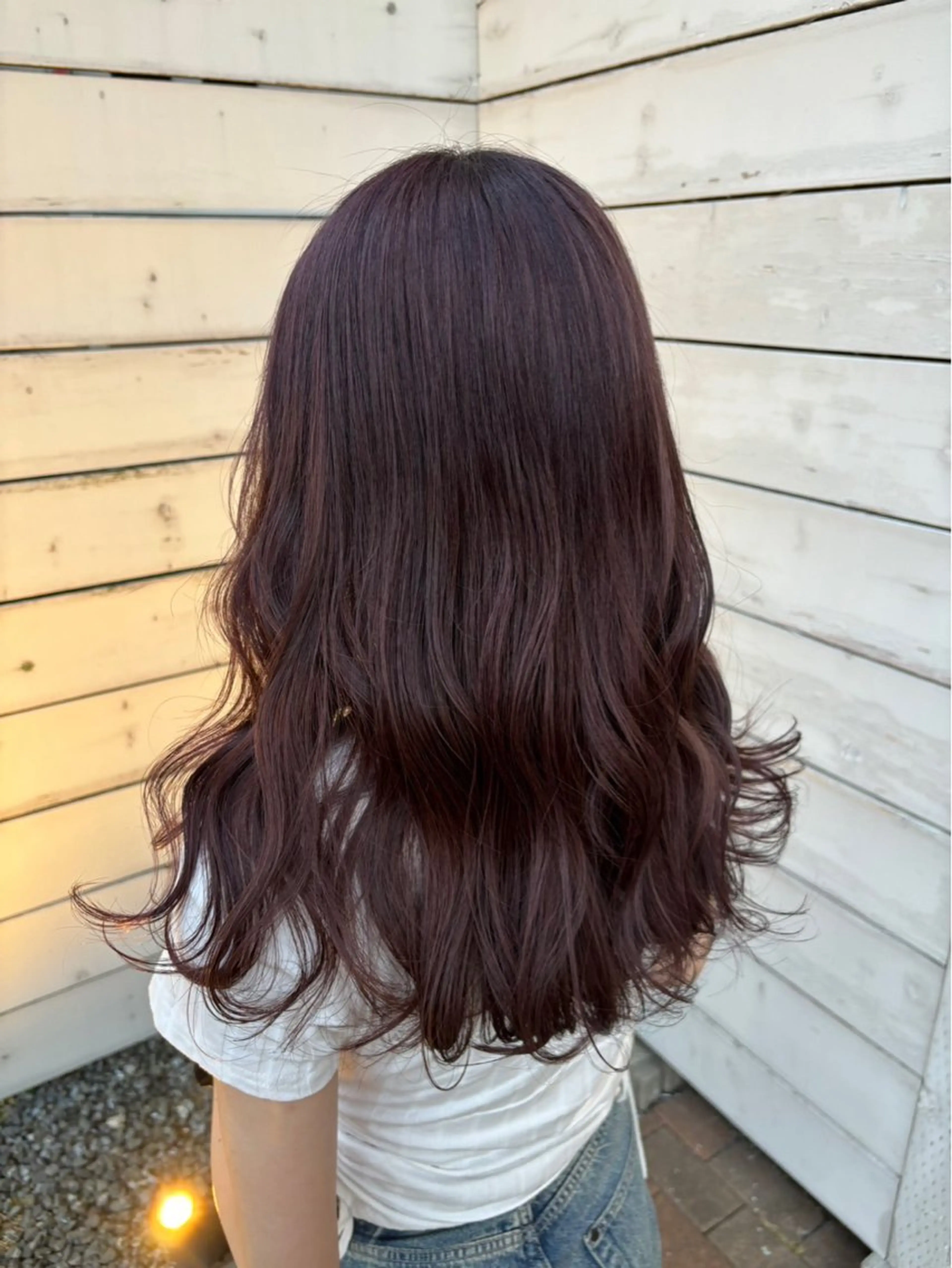 セミロング 艶髪カラー×髪質改善 🎀中島鈴菜のヘアスタイル