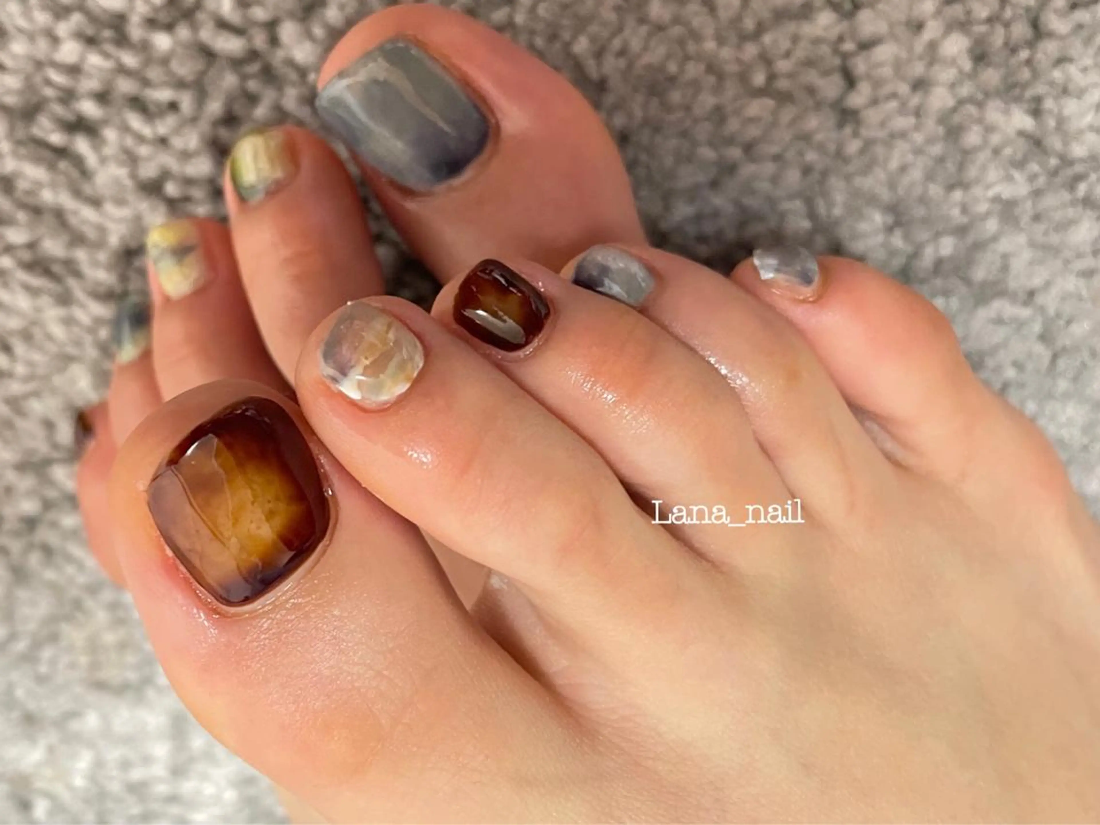 ネイル フットネイル Lana_ nailのネイルデザイン