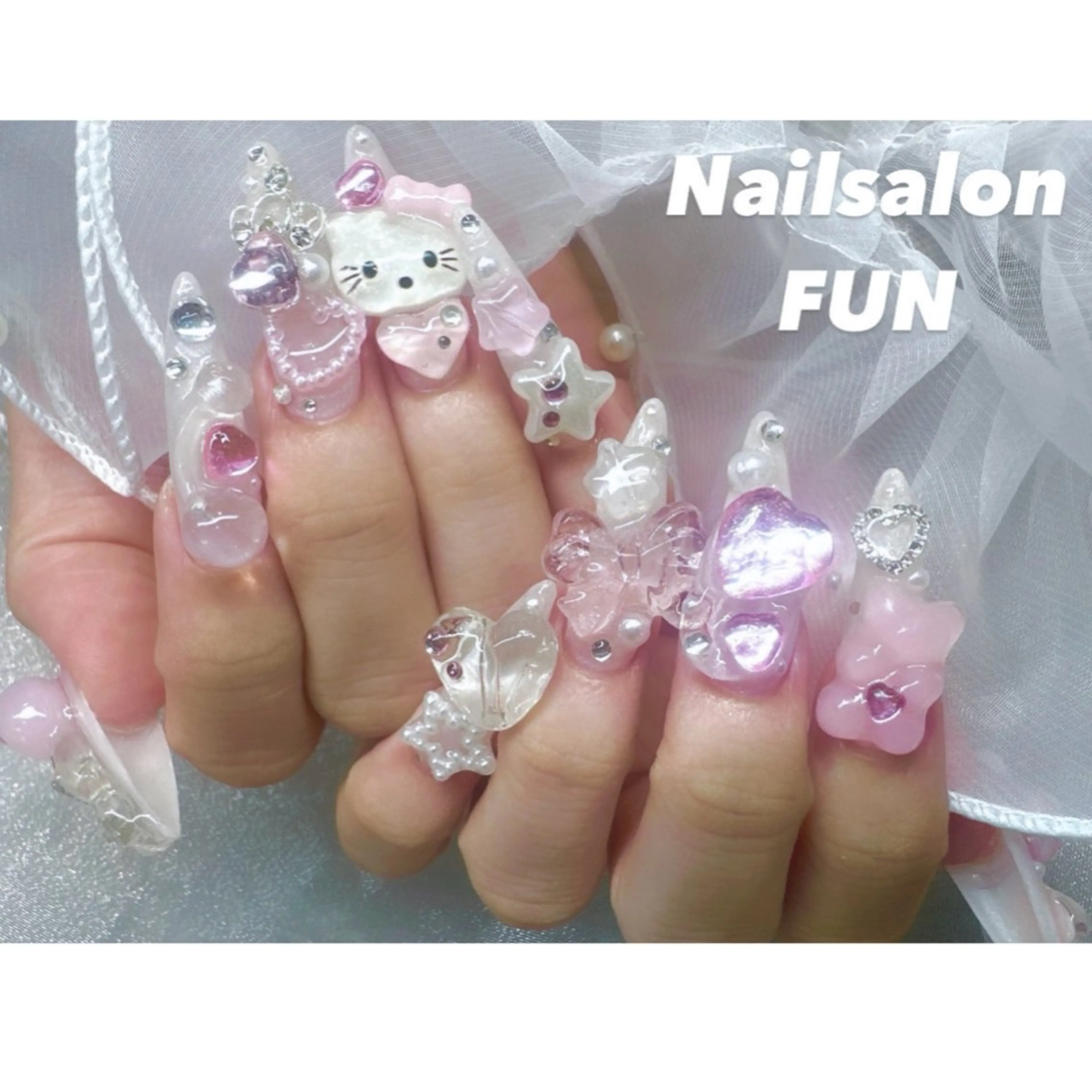 ネイル アートネイル ロングネイル メンズネイル ショートネイル ネイルチップ ハンドネイル Nailsalon FUN🌈のネイルデザイン