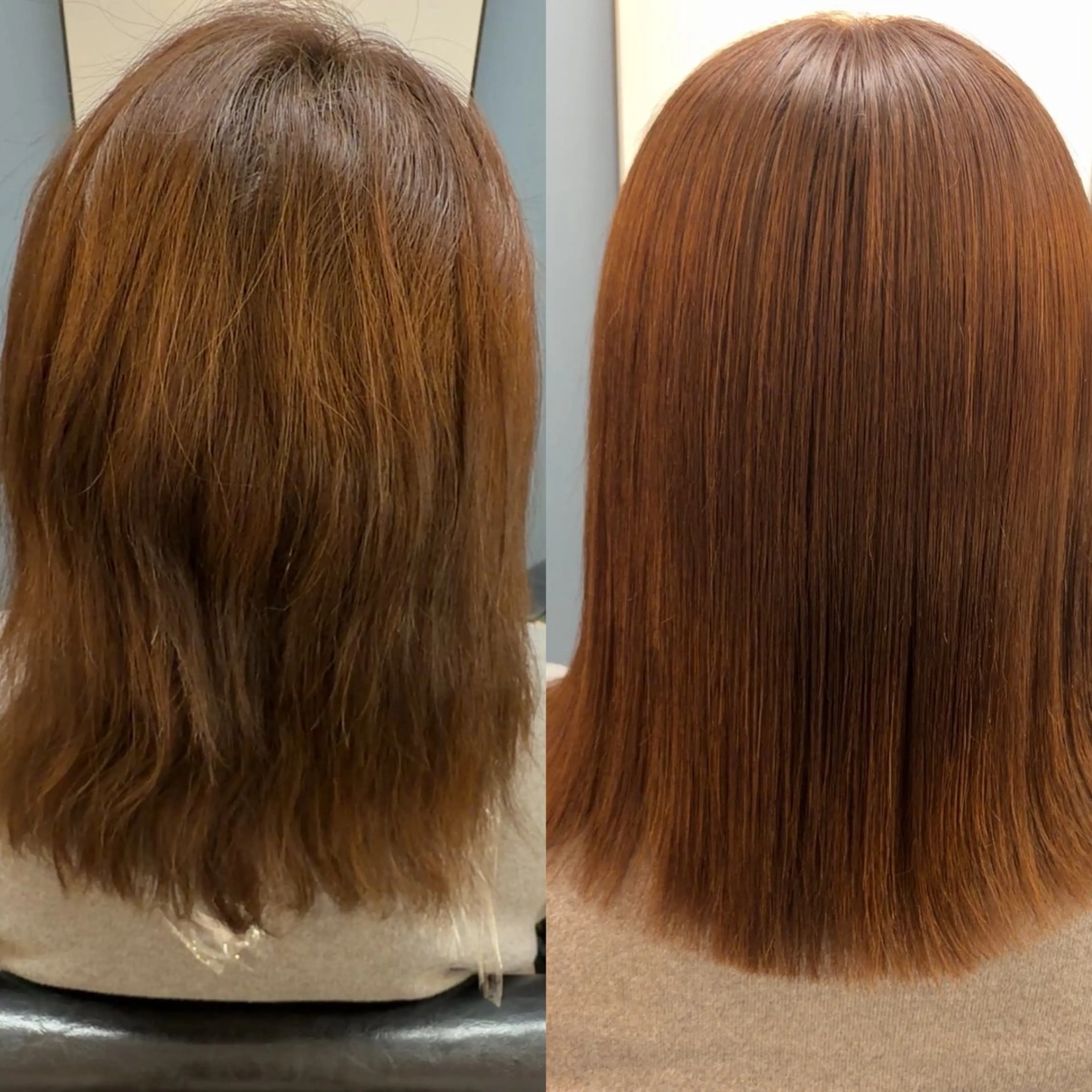 ミディアム トリートメント カット 縮毛矯正 olivia hair design所属・マエカワ コウタのヘアスタイル