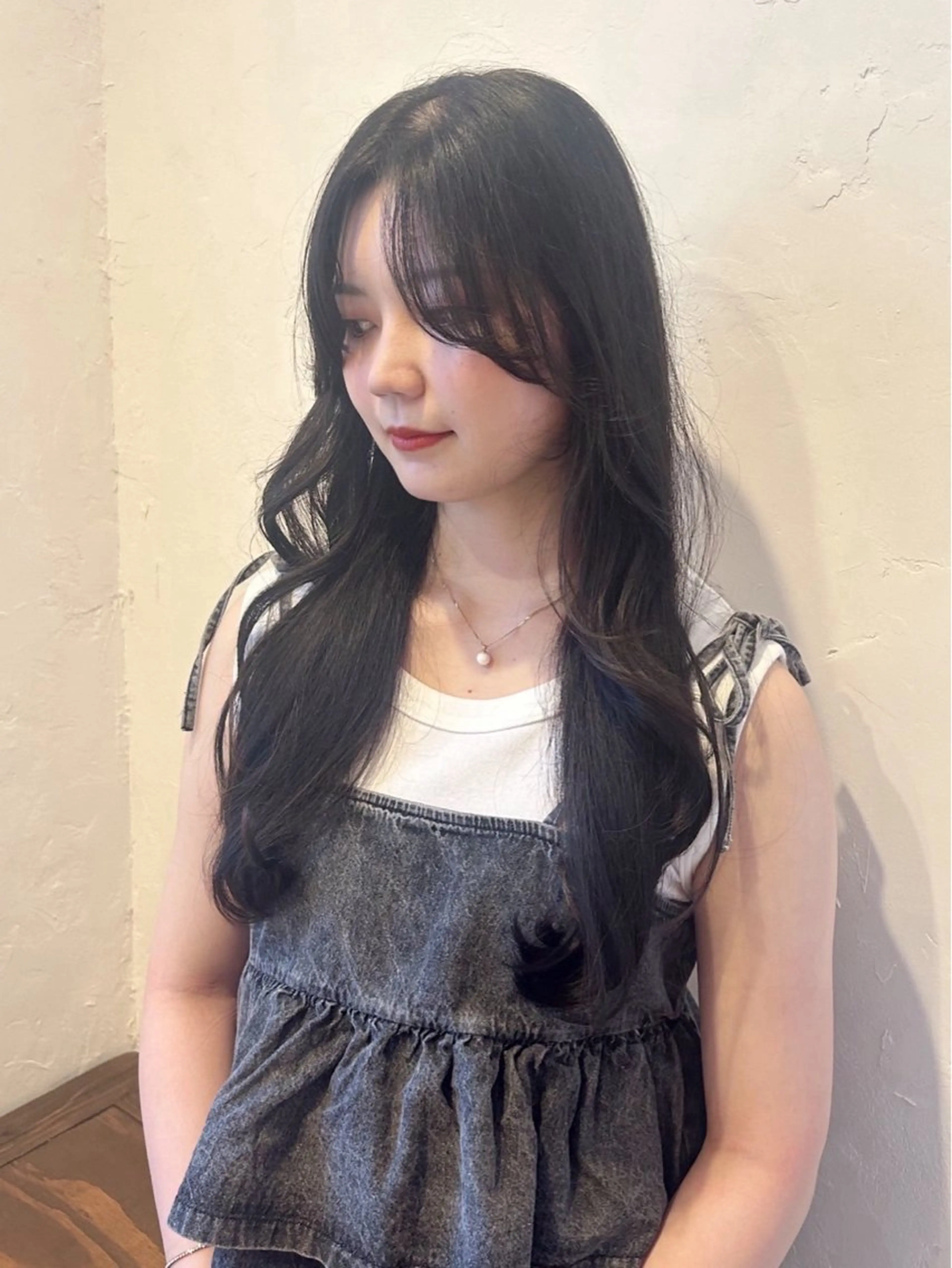 ロング カラー Soa所属・韓国風カラー✄ カズホのヘアスタイル