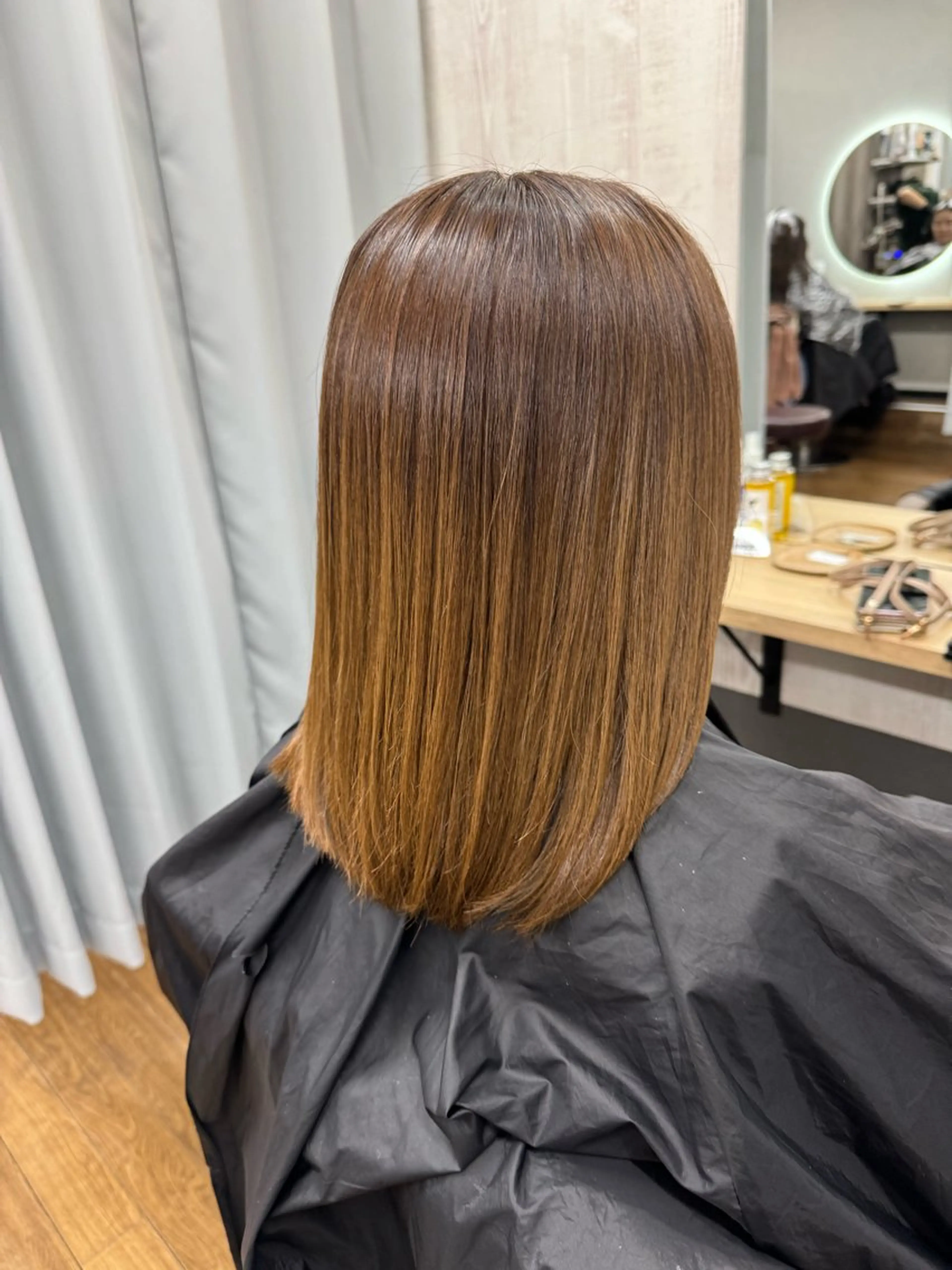 セミロング カット ヘアカラー トリートメント TELA HAIR 幕張本郷所属・TELA HAIR 幕張本郷店 千尋のヘアスタイル