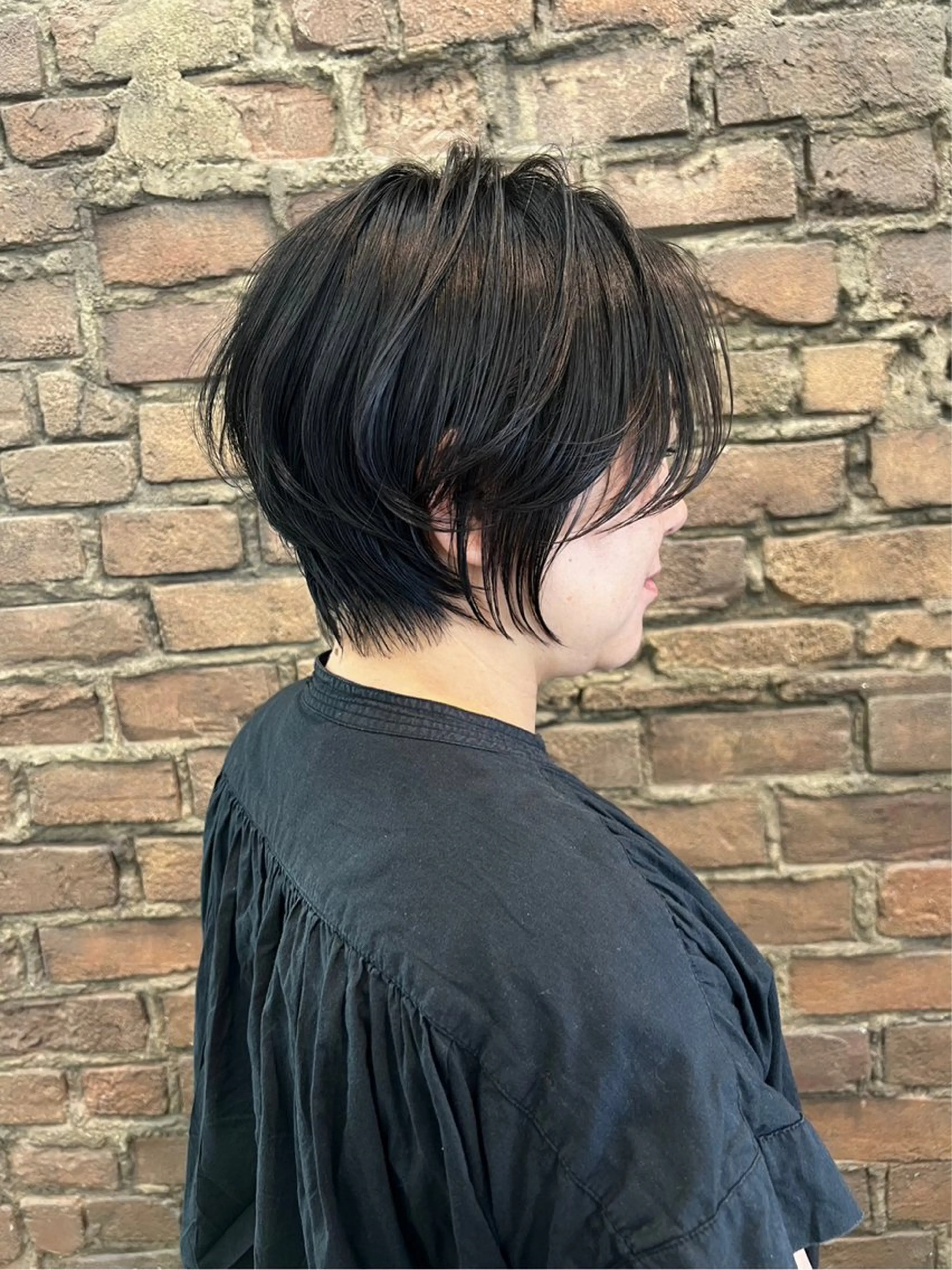ショート カラー ⭐️小顔ショート⭐️ 大鷲拓海のヘアスタイル