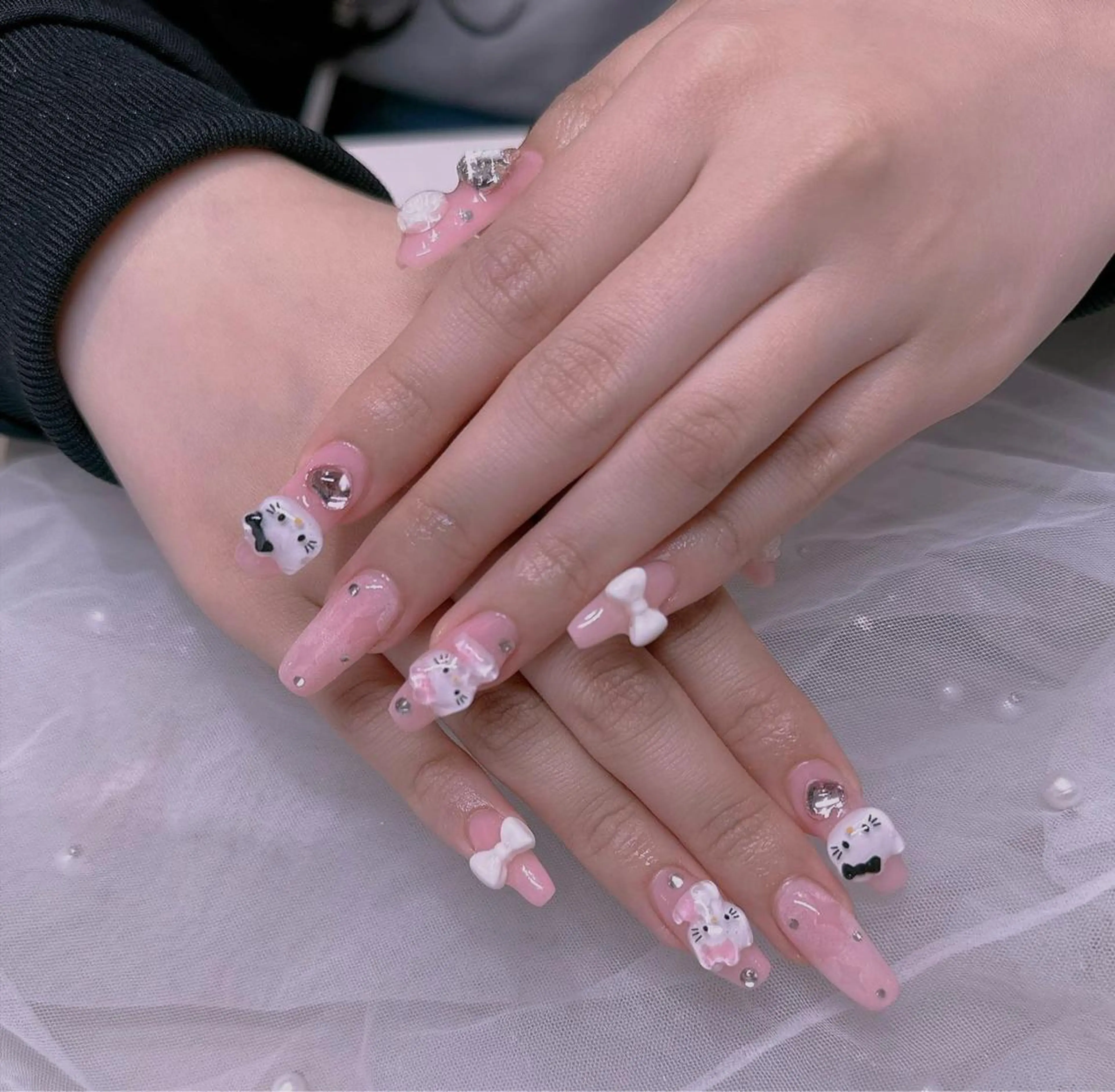 ネイル 長さだし専門店 M2　rikaのネイルデザイン