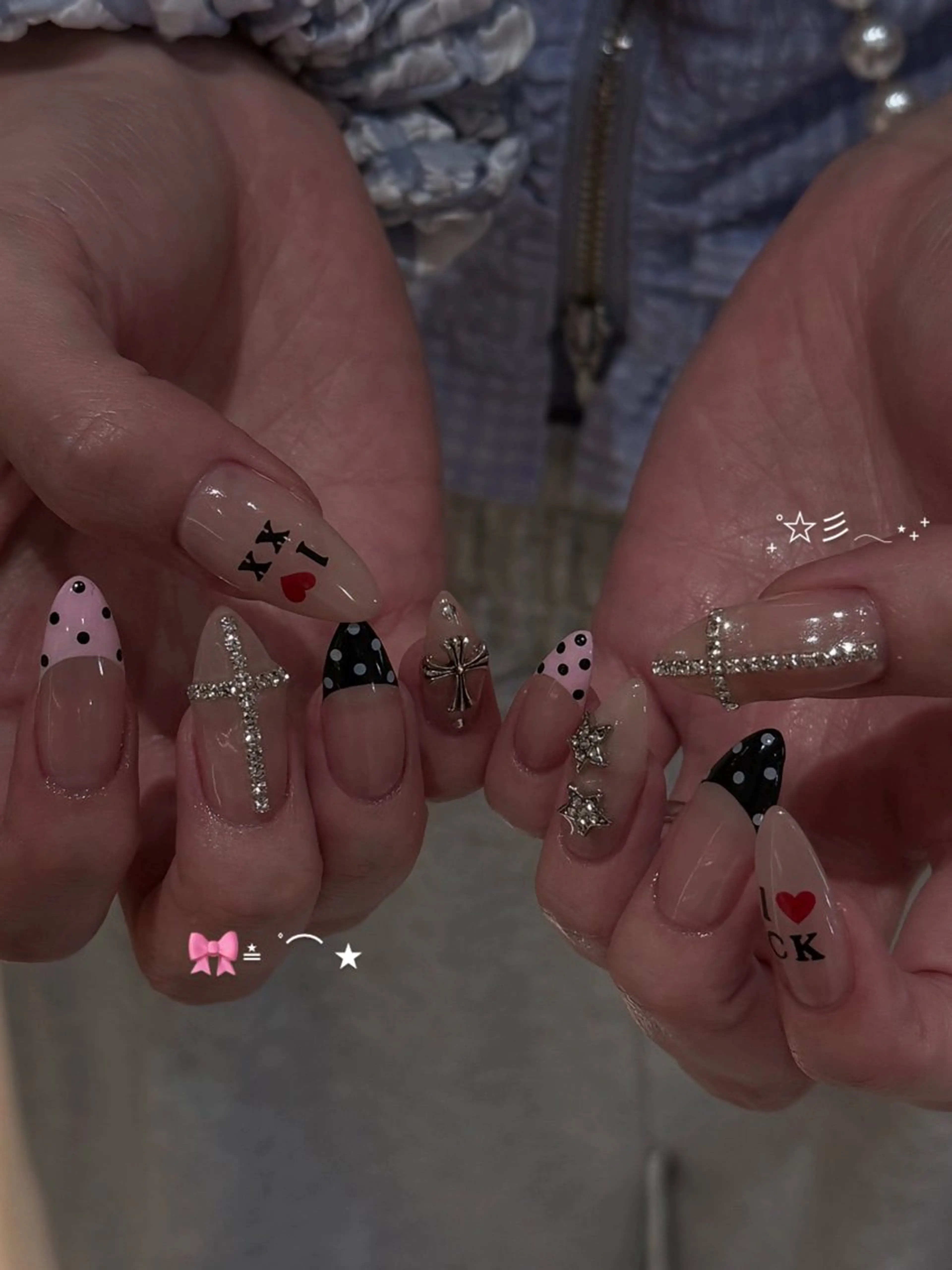 ネイル ハンドネイル mikoto 🎀 韓国ネイルのネイルデザイン