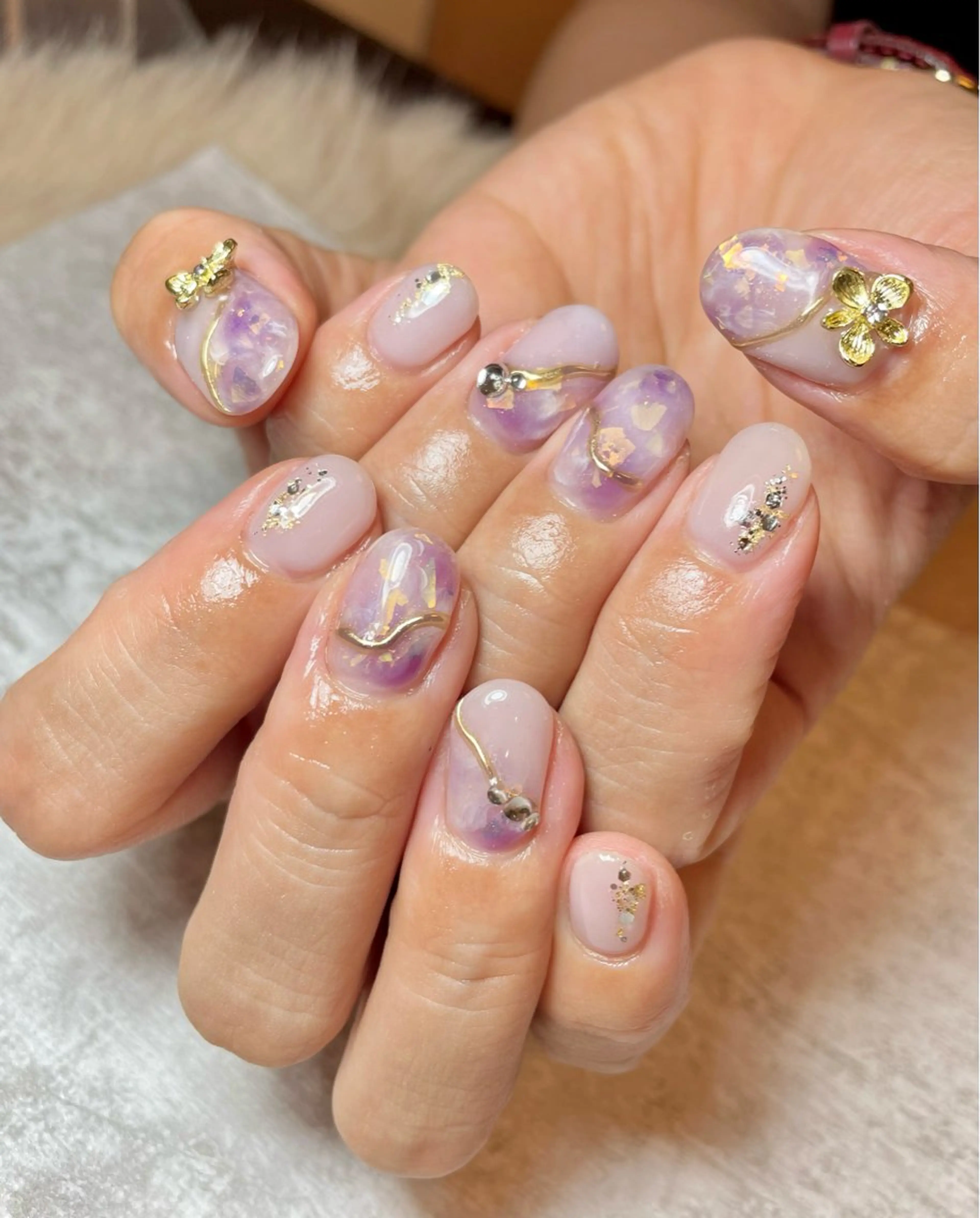 ネイル 持ち込み ニュアンスネイル BEAUTY GARDEN 【nail salon unseul】所属・nana .のネイルデザイン