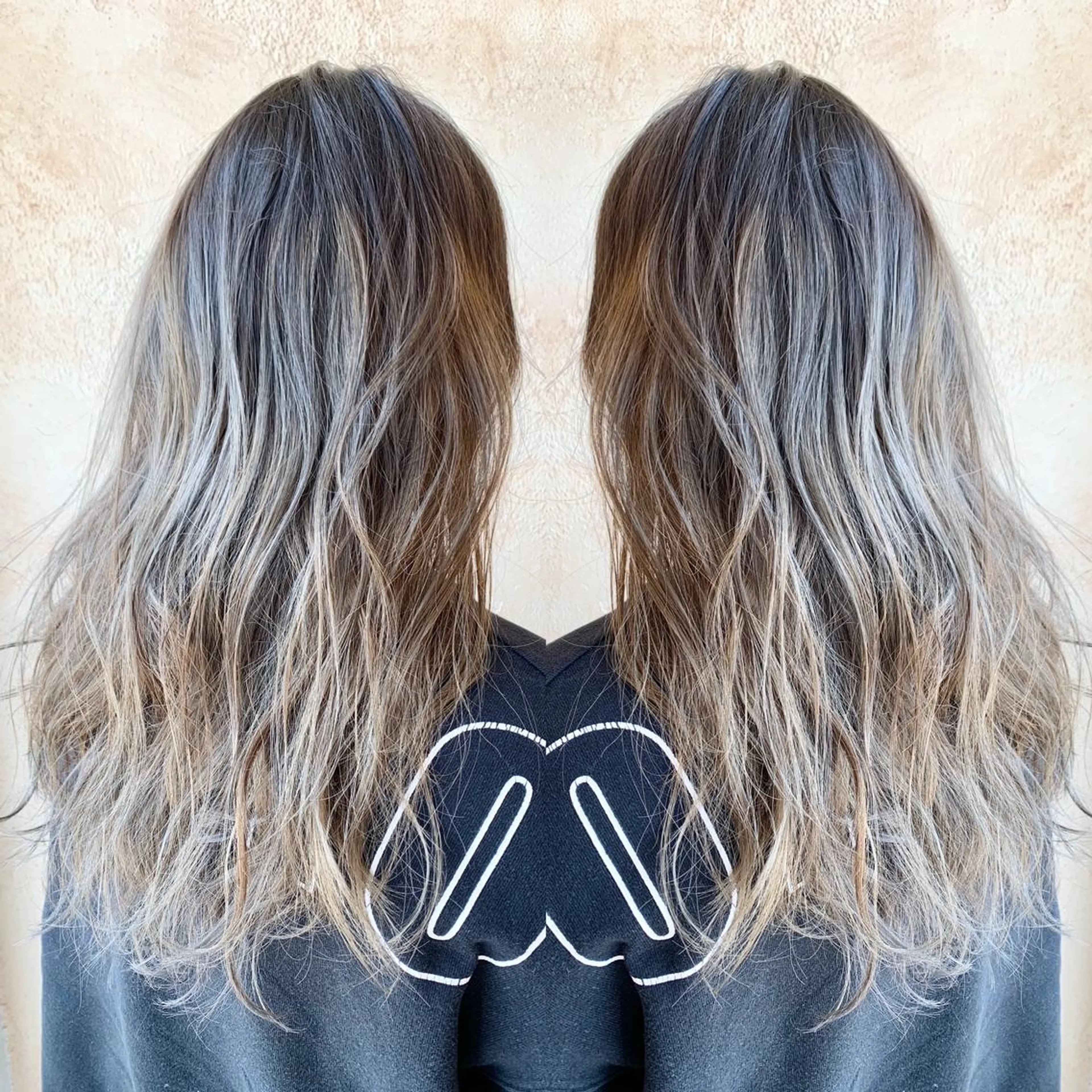 カラー グラデーションカラー ヘアカラー 水戸/ブリーチカラー ♠️♠️會澤遼真のヘアスタイル