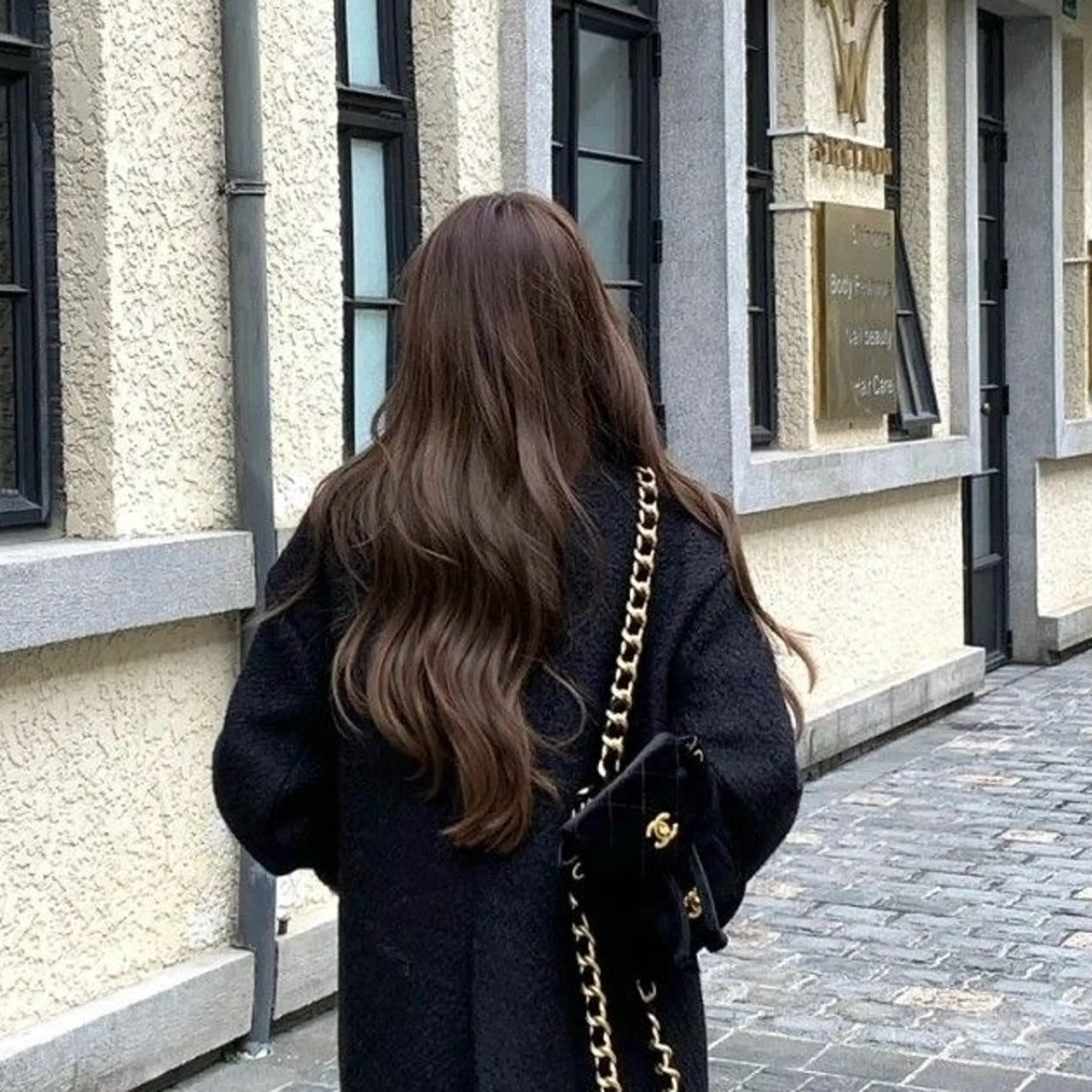 ロング カラー AIN.ANLY.所属・韓国ｶﾞｰﾘｰ 🎀ミスズ🩰のヘアスタイル