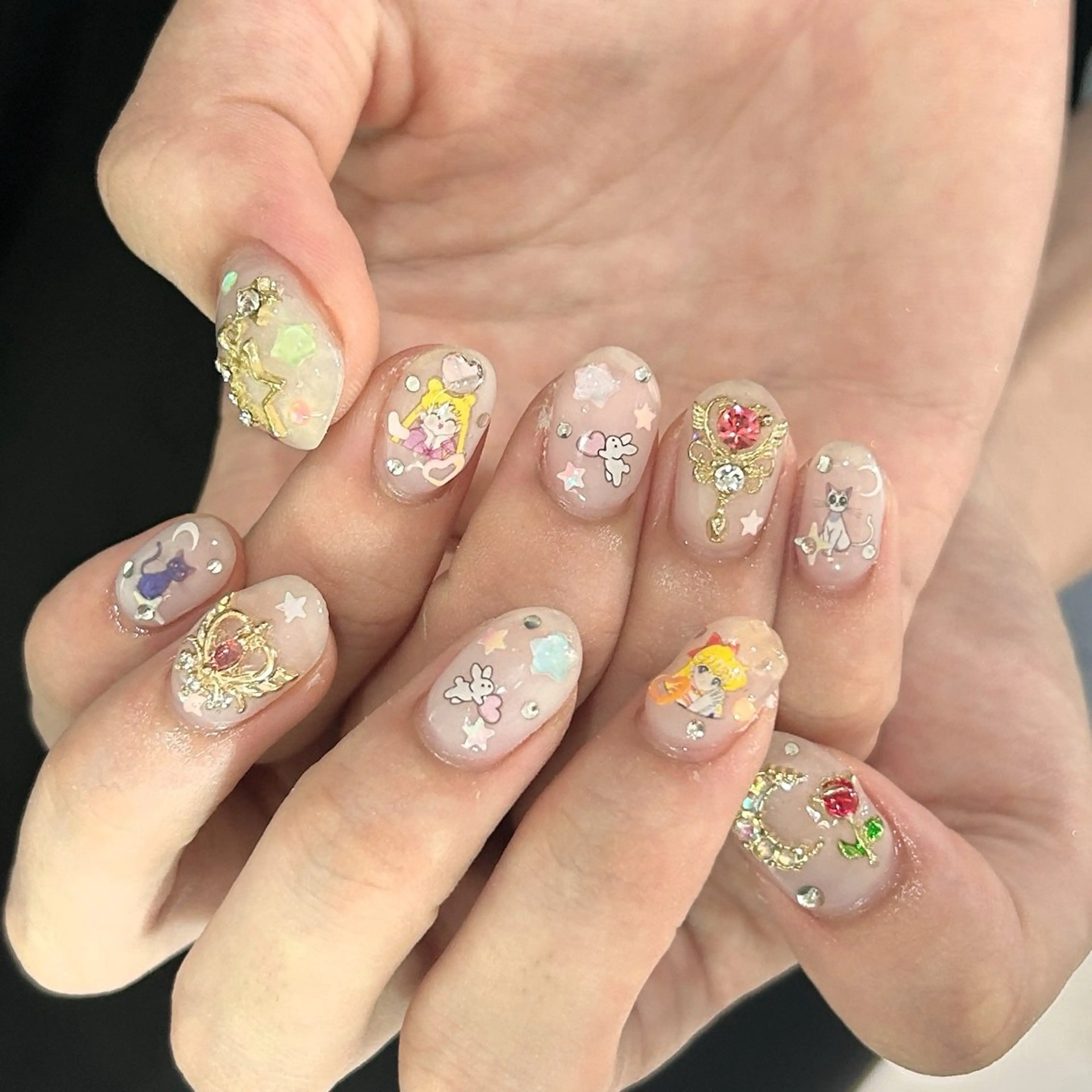 ネイル MODA MANAMIᵕ̈のネイルデザイン