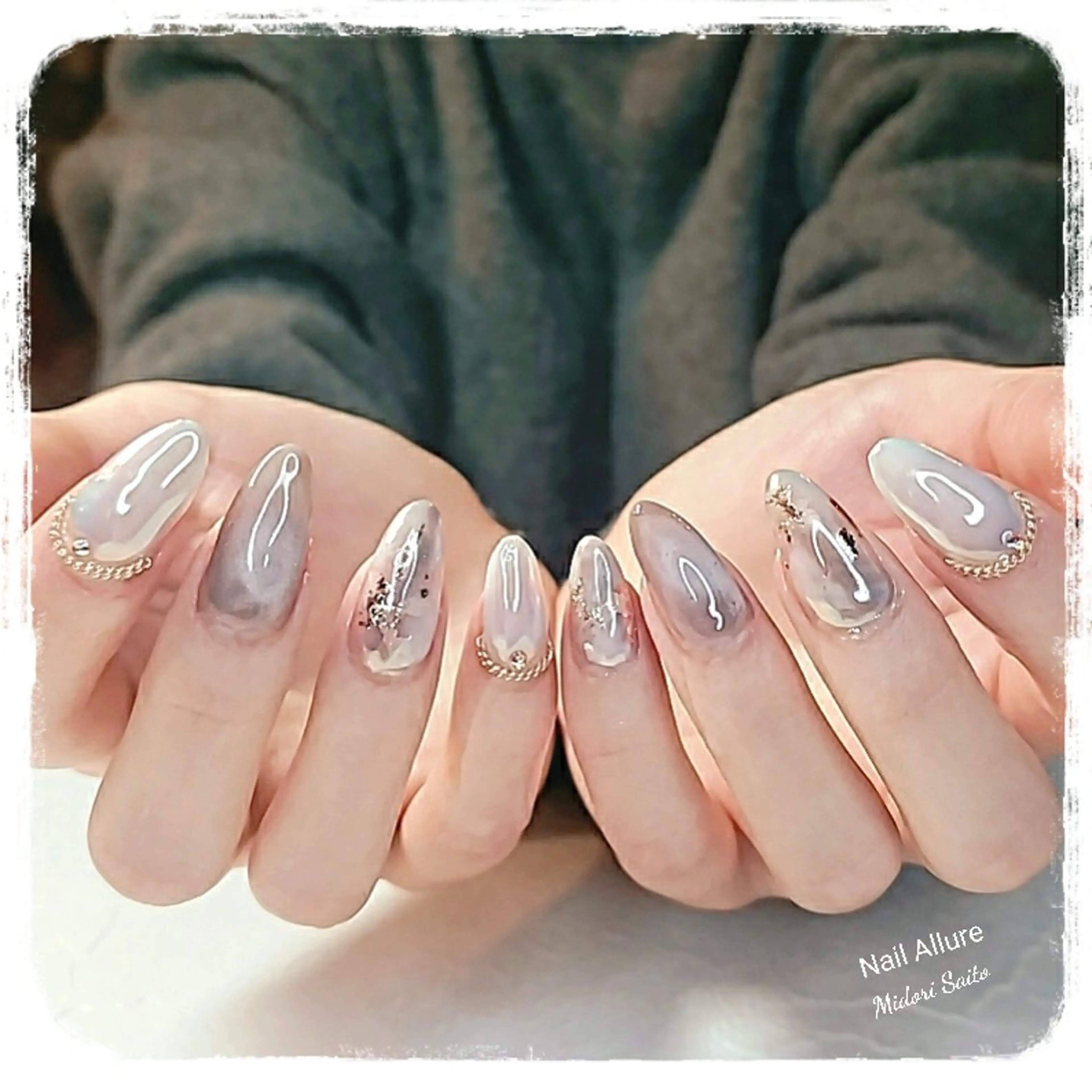 ネイル ジェルネイル ニュアンスネイル スカルプネイル Nail Allure(ネイル アルーア)所属・Nail Allureのネイルデザイン