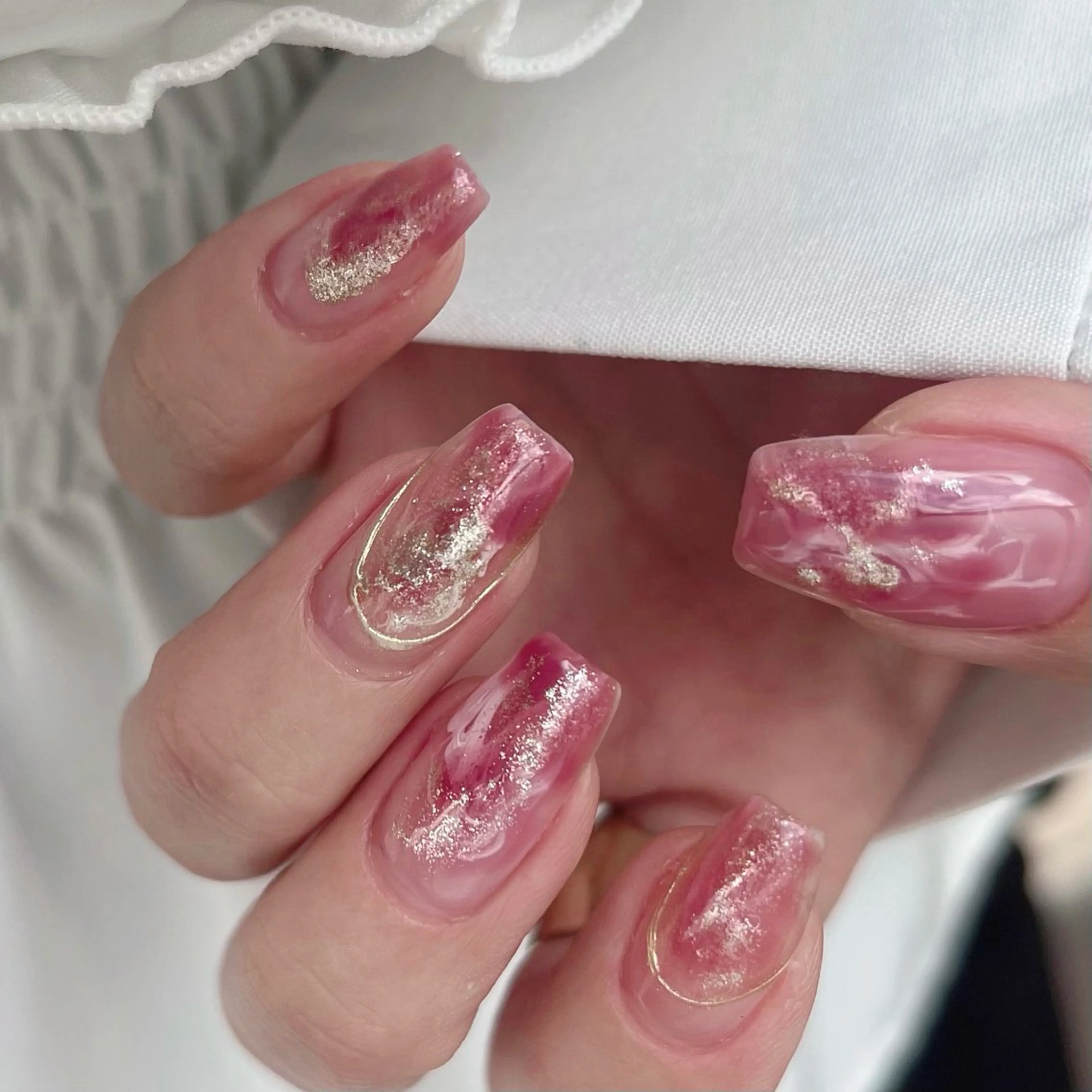 ネイル ニュアンスネイル Belle  âme Mioのネイルデザイン