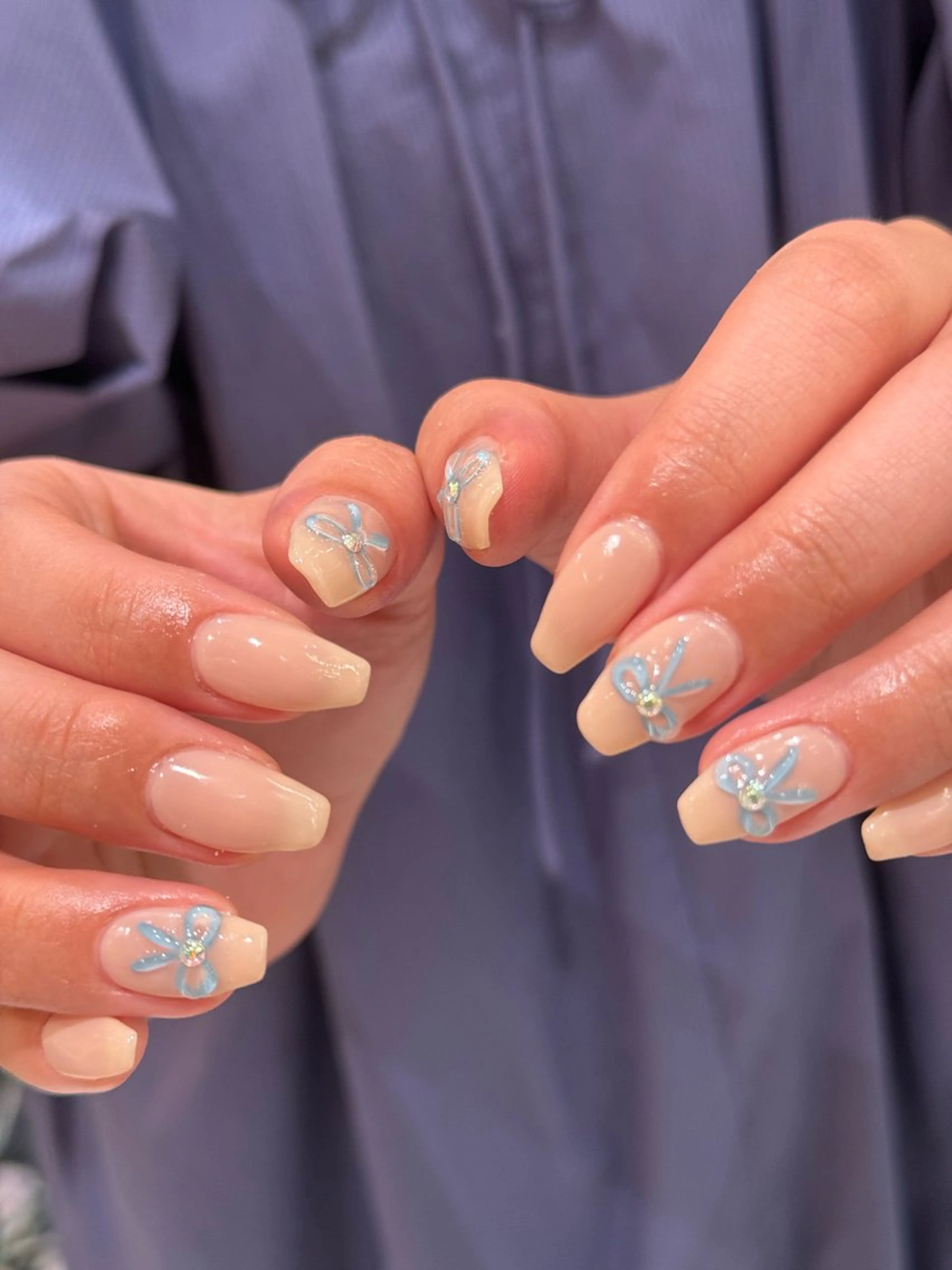 ネイル ハンドネイル なぽ ❤︎ y2k/韓国nailのネイルデザイン