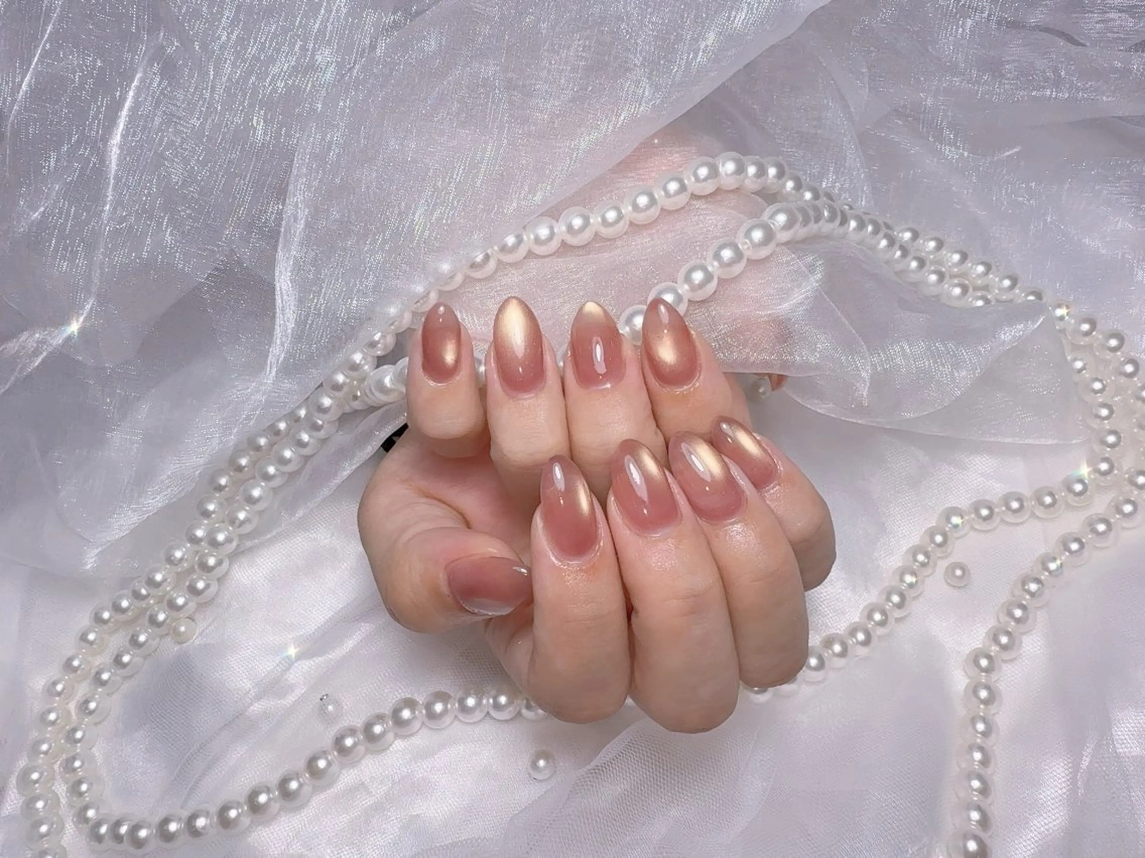 ネイル マグネットネイル emuなんば HONOKAのネイルデザイン