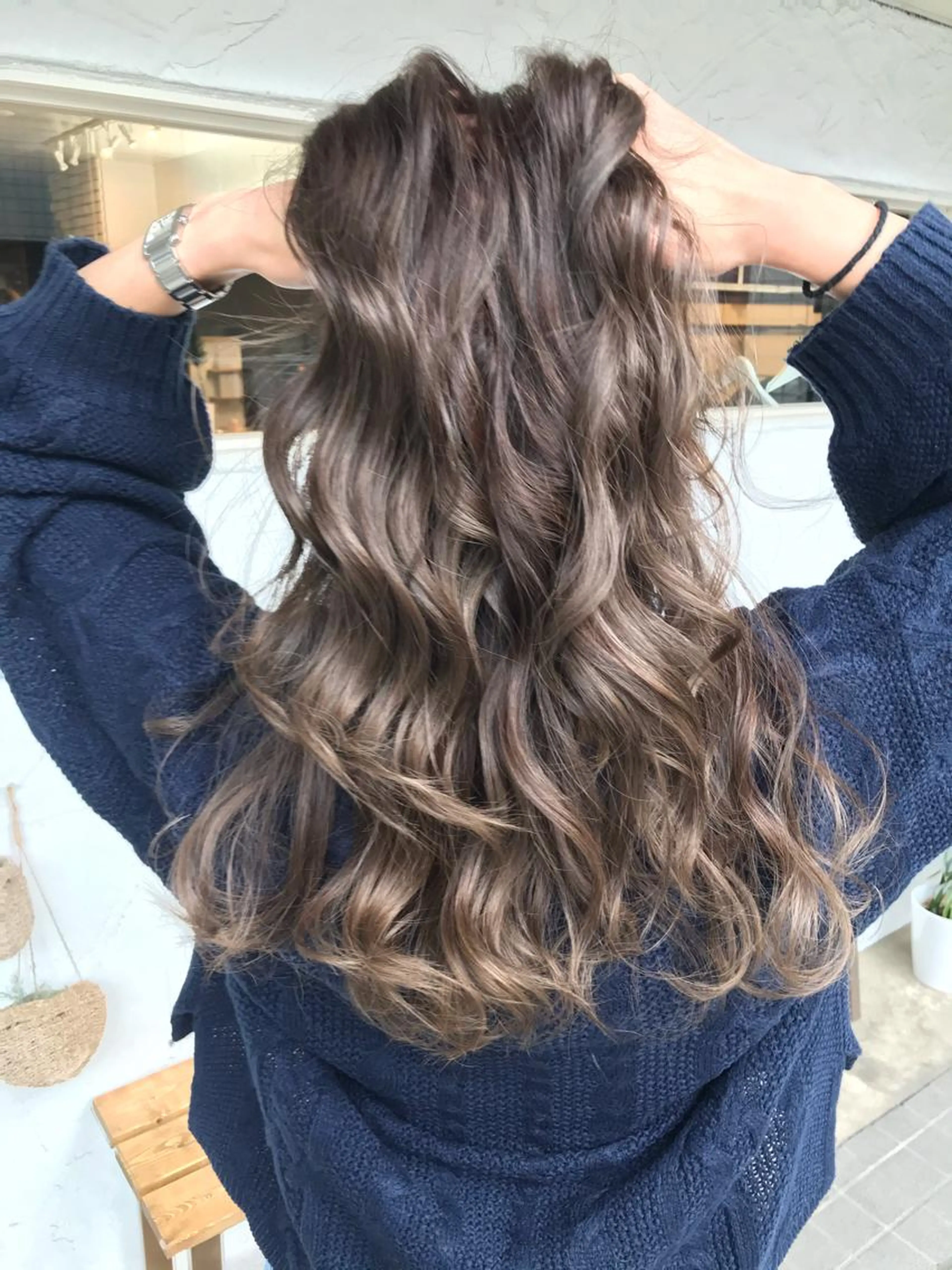 透明感イルミナカラー※ファイバープレックス追加＋￥1000の写真