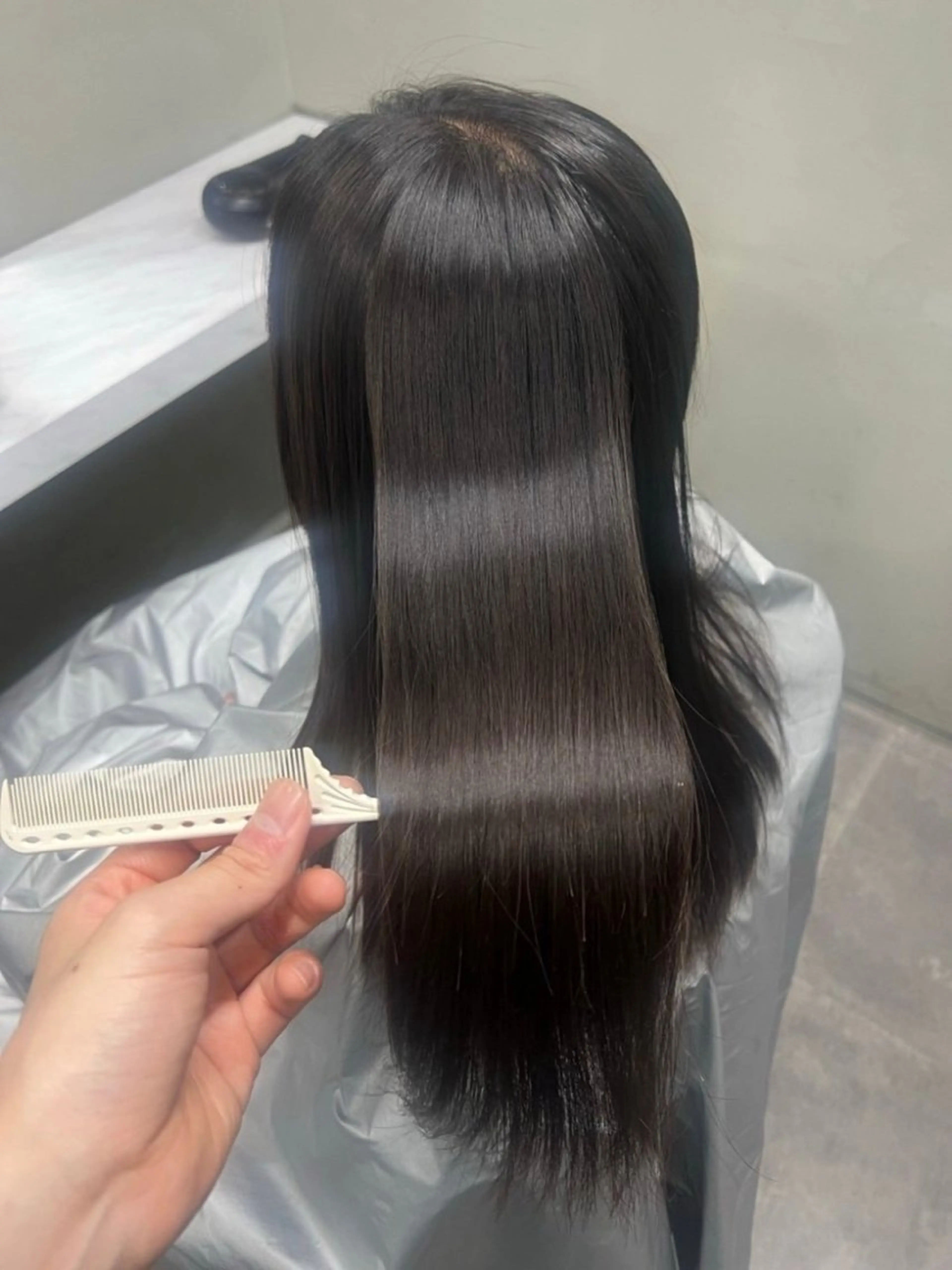 セミロング 沖丸 凌太のヘアスタイル