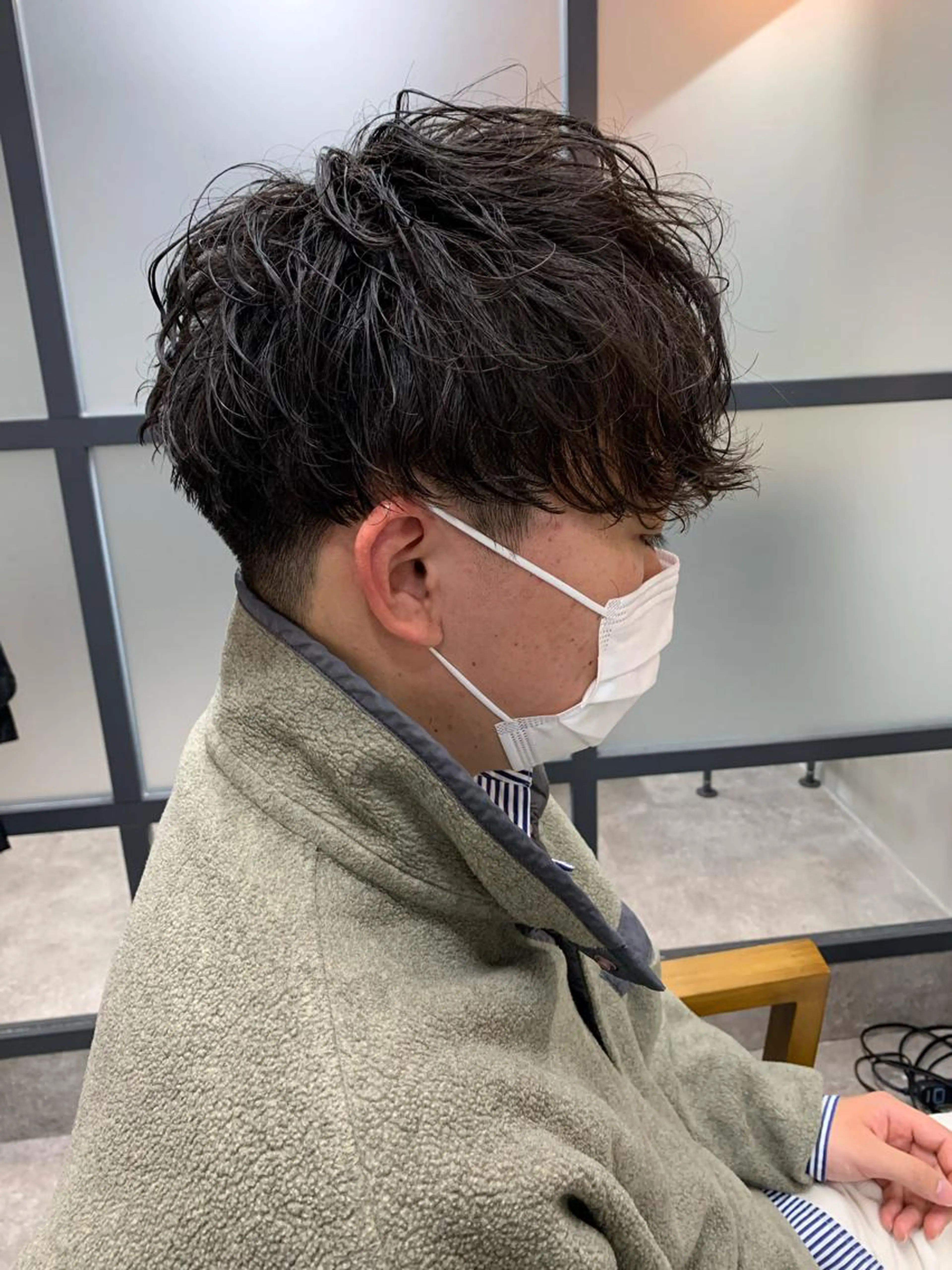 【メンズ限定】カット&ニュアンスパーマ×選べる香りアロマスパ💆♂️の写真